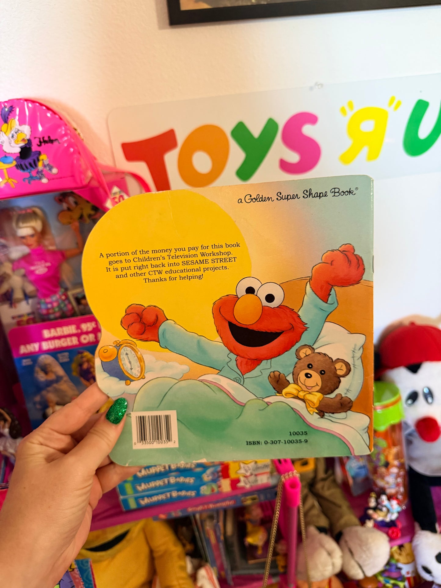 Sesame Street rise and shine book