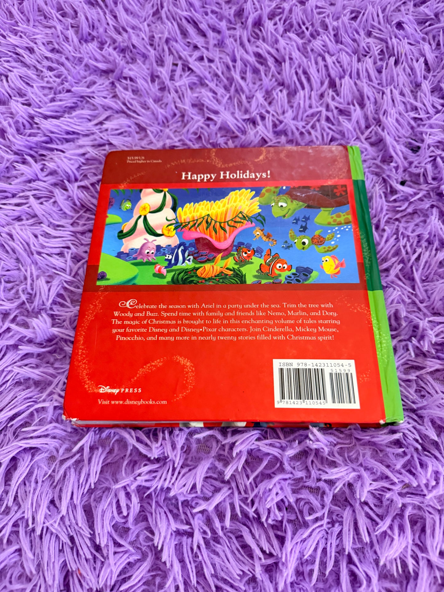 Disney Christmas Storybook Collection: A Treasury of Tales Book