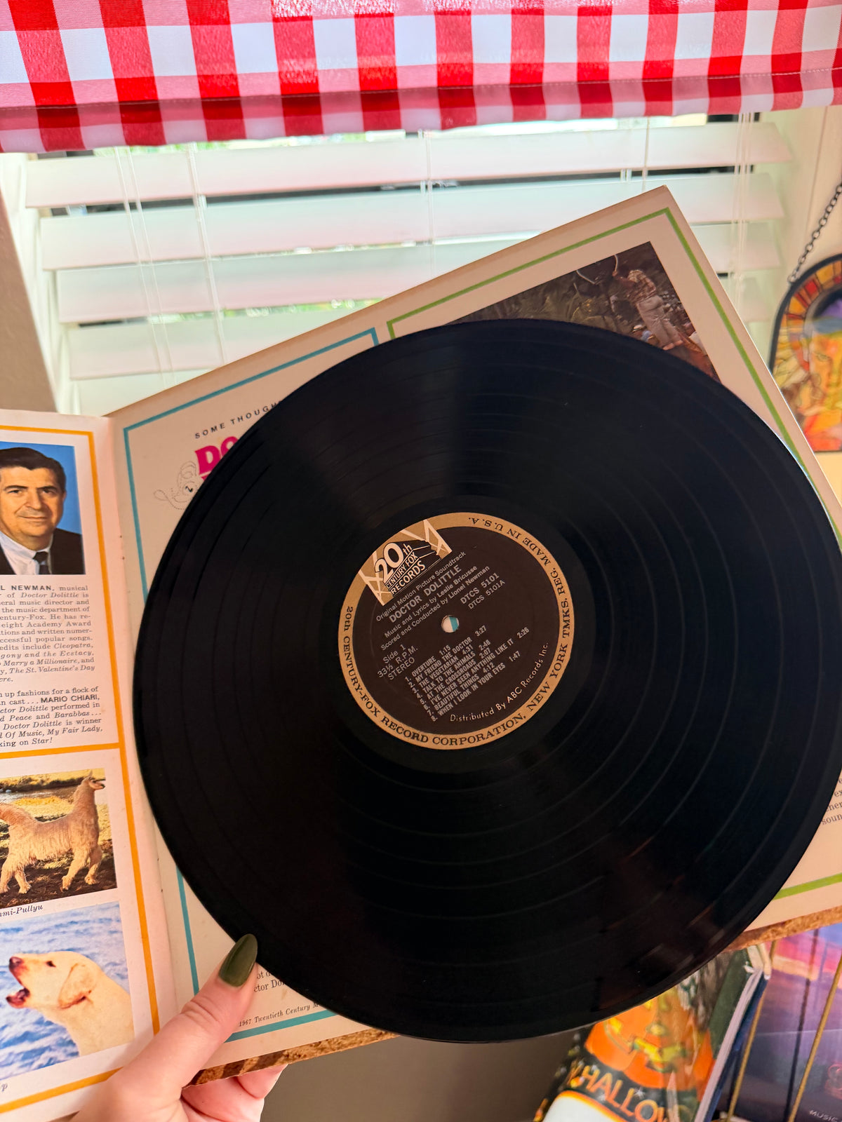 Doctor Dolittle vinyl record