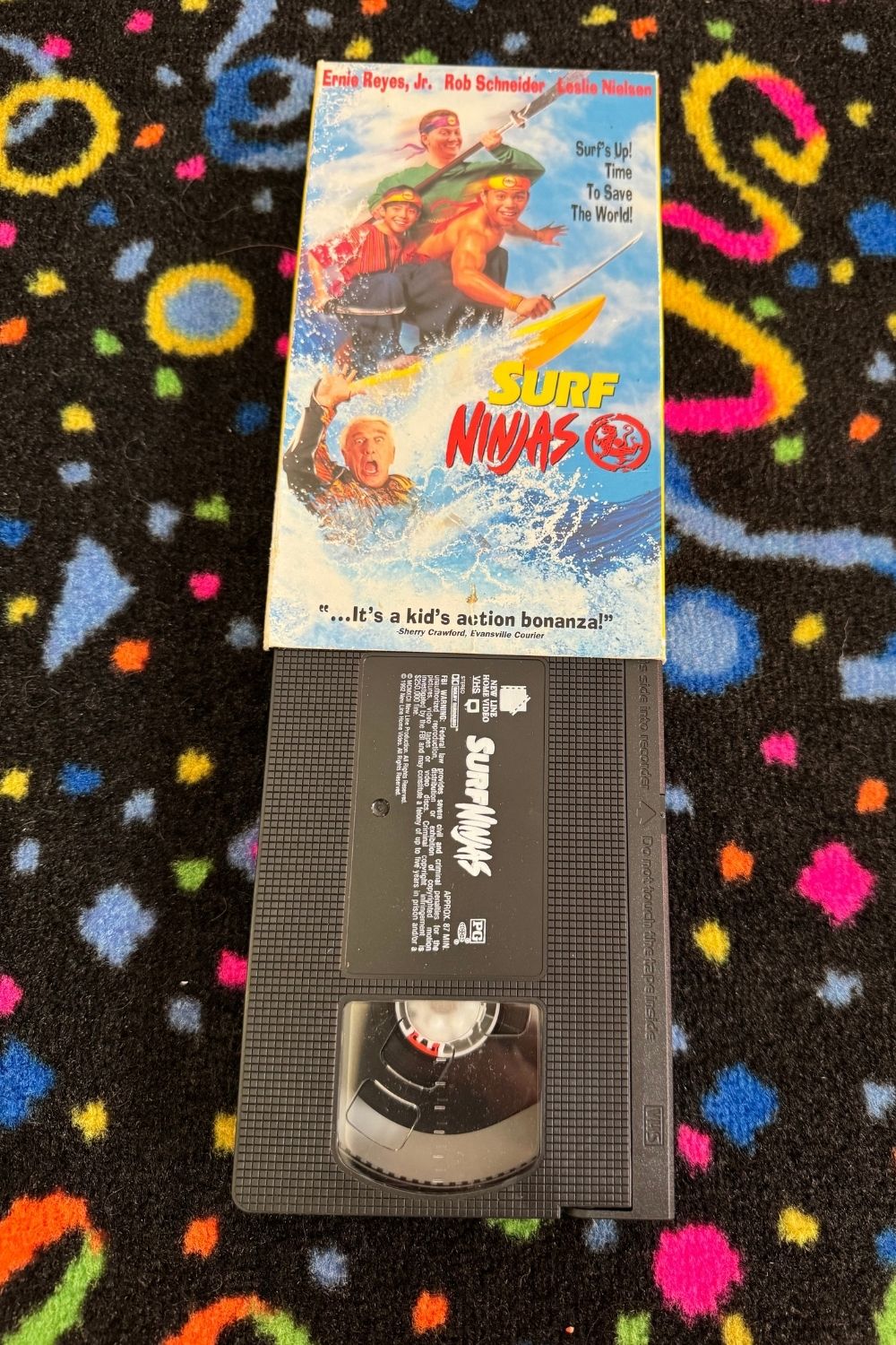 ZZZ SURF NINJAS VHS*