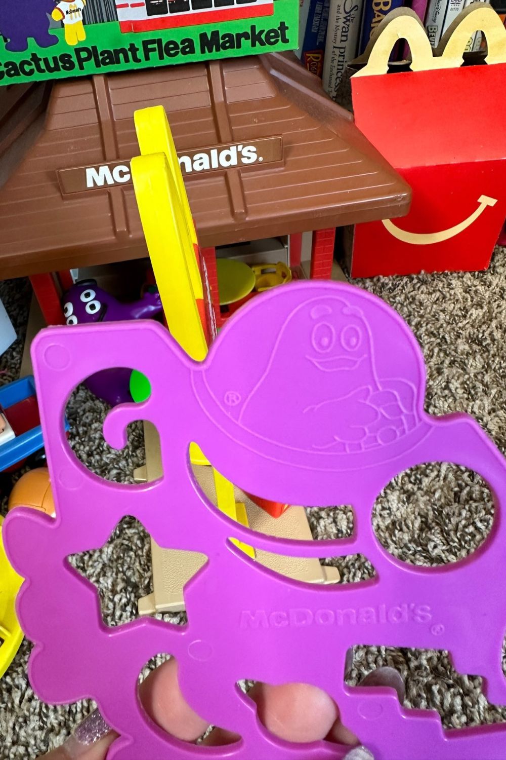 1986 McDONALDS GRIMACE STENCIL*