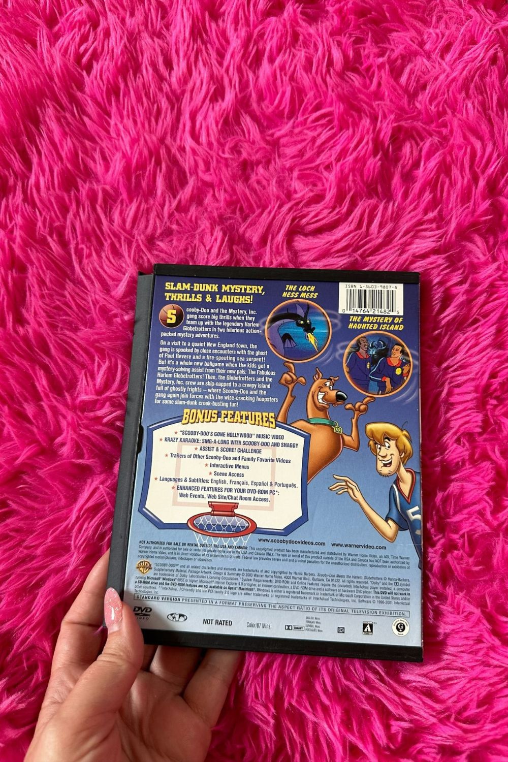 VINTAGE 1972 SCOOBY-DOO MEETS THE HARLEM GLOBETROTTERS DVD*