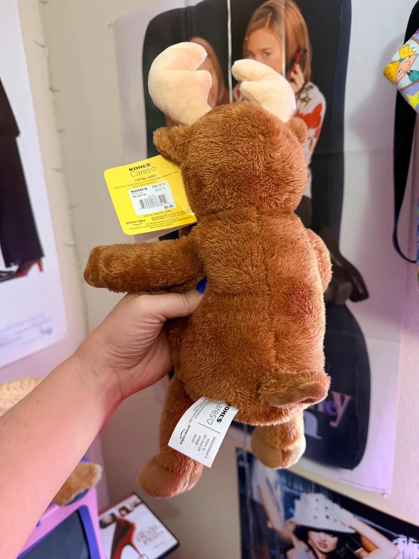 If you give a moose a muffin plush