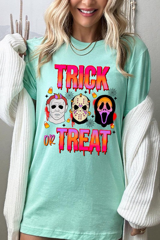 TRICK OR TREAT HALLLOWEEN TEE