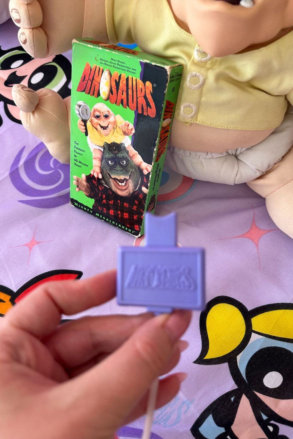 VINTAGE DISNEY THE DINOSAURS FIGURE TOY*