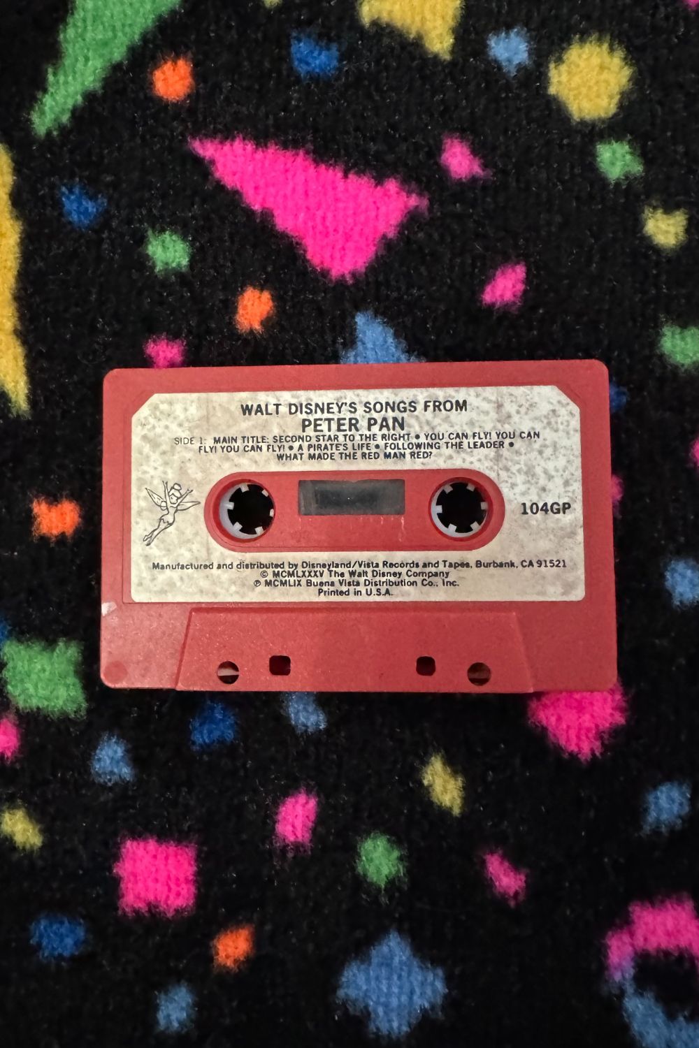 VINTAGE PETER PAN CASSETTE*