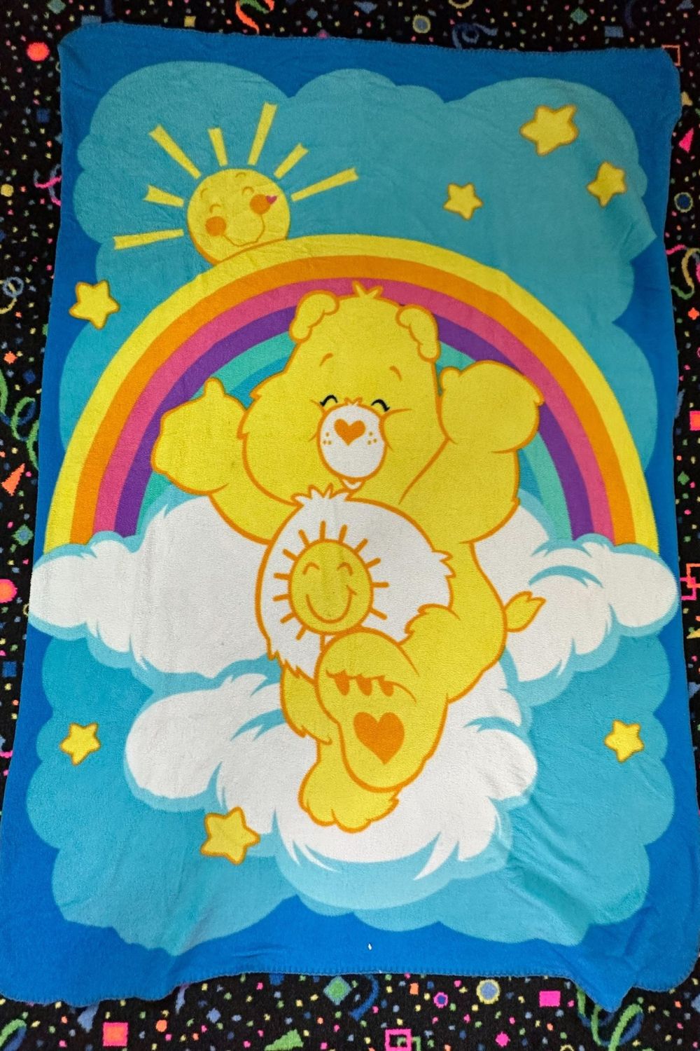 Care bear 2024 throw blanket