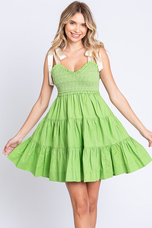 NOSTALGIC SWEETHEART DRESS