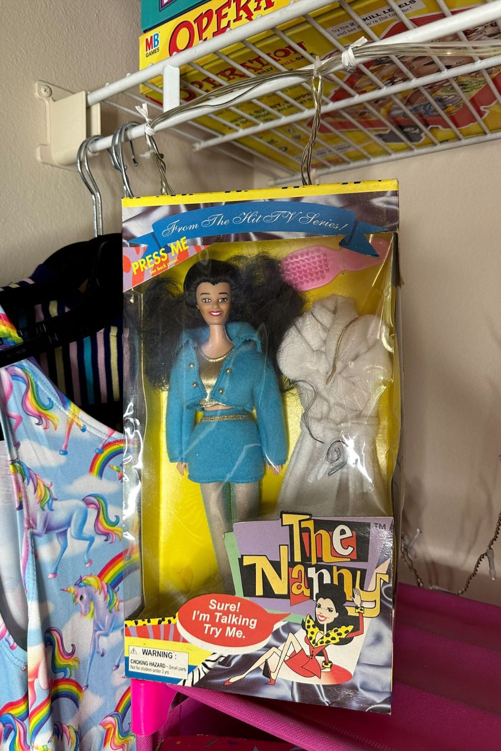 Toy Fran Drescher Barbie Doll The Nanny Talking Barbie Doll
