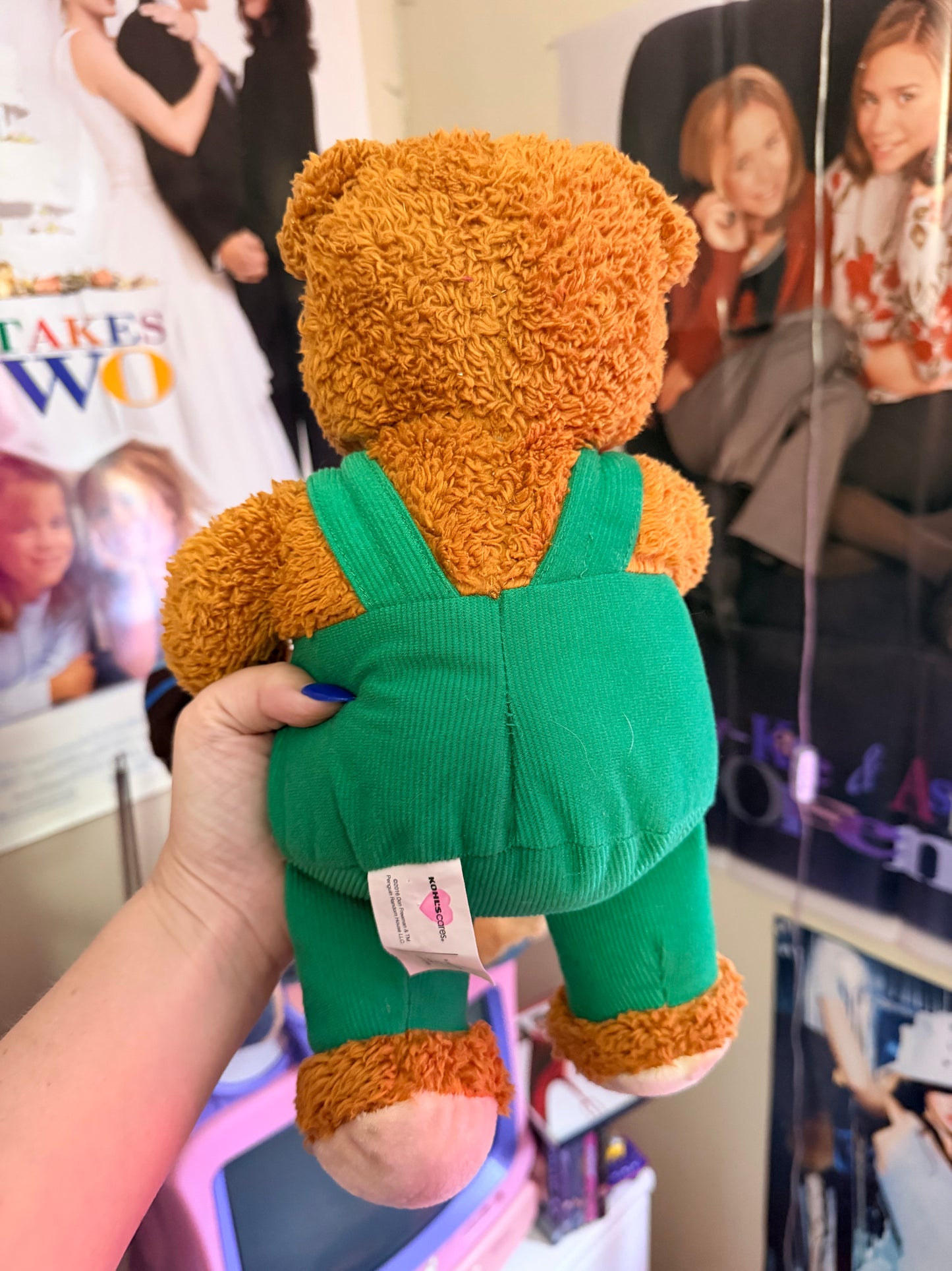 Corduroy plush