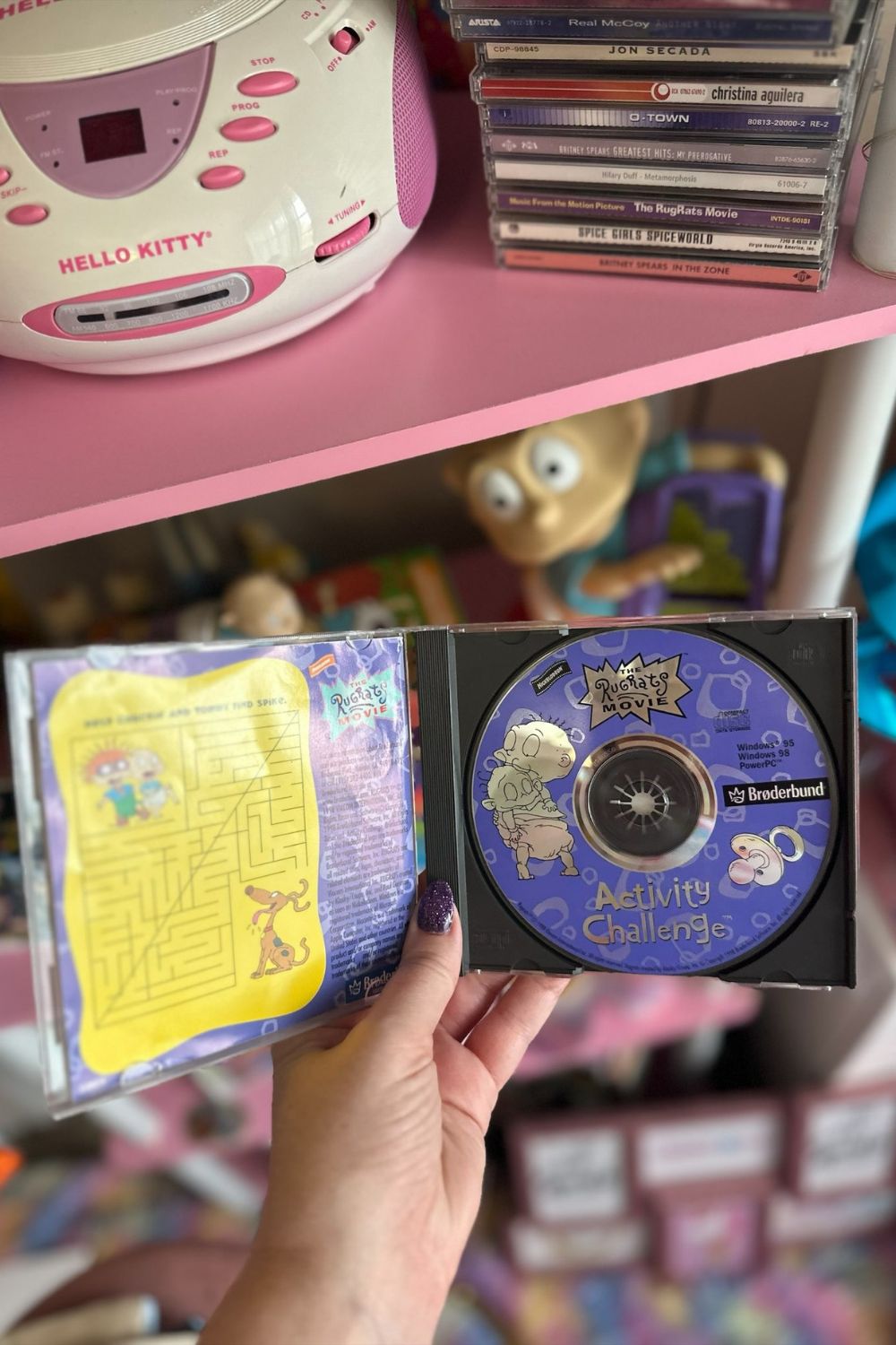 THE RUGRATS MOVIE ACTIVITY CHALLENGE CD-ROM*