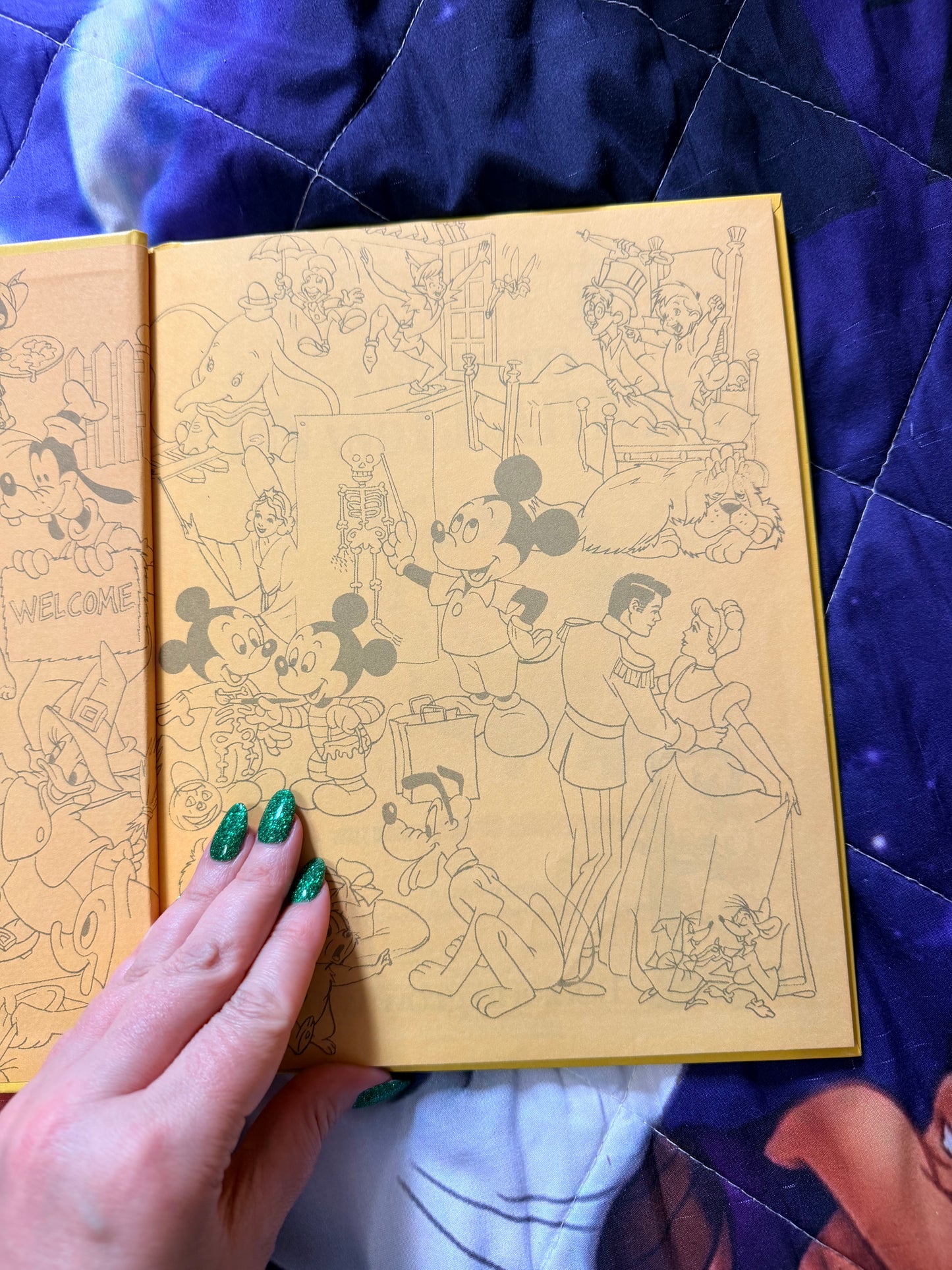 Disney birds, trees flowers and bees book