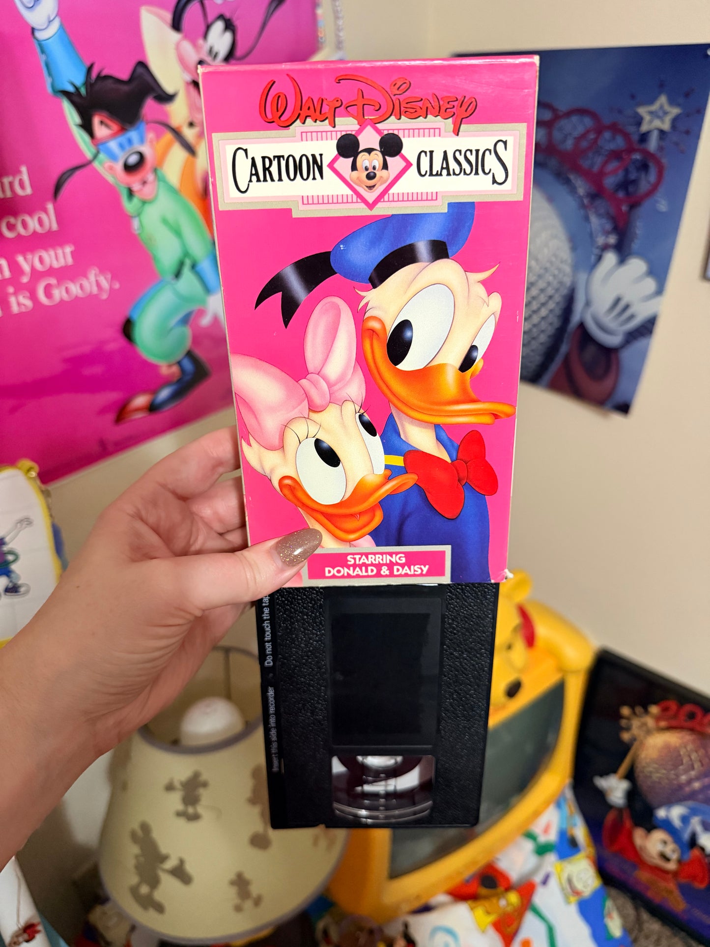 Walt Disney Cartoon Classics Starring Donald & Daisy vhs