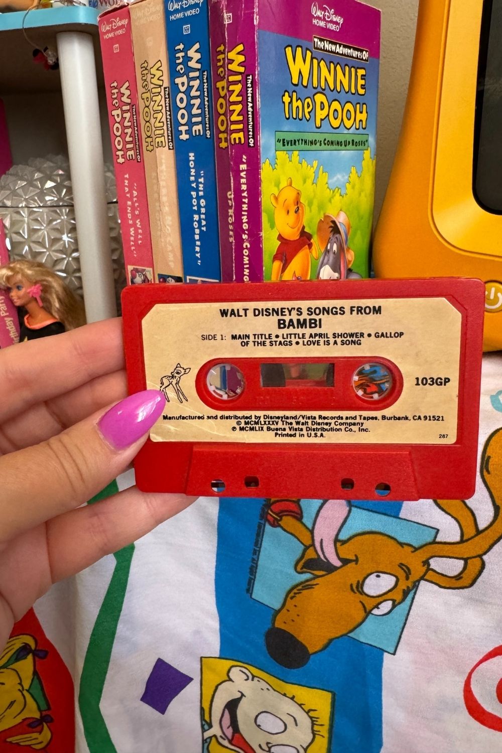 VINTAGE BAMBI SONGS CASSETTE*