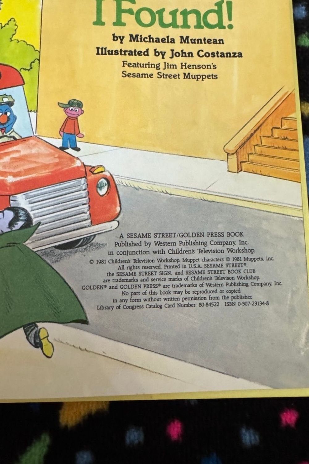 1981 LOOK WHAT I FOUND BOOK*