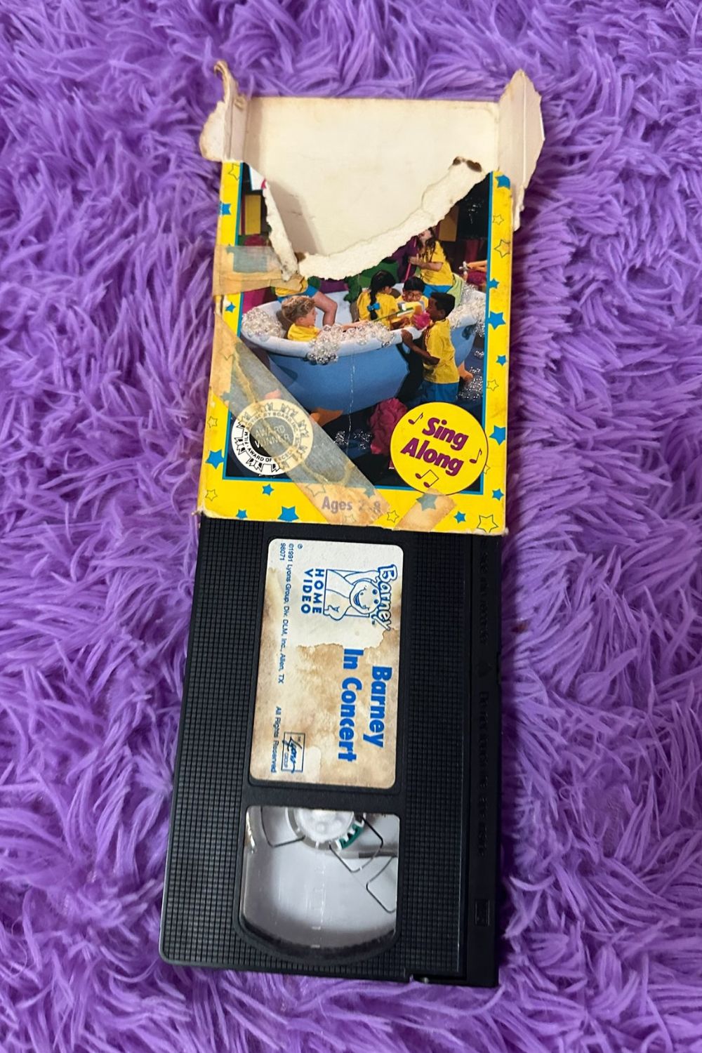 BARNEY IN CONCERT VHS*