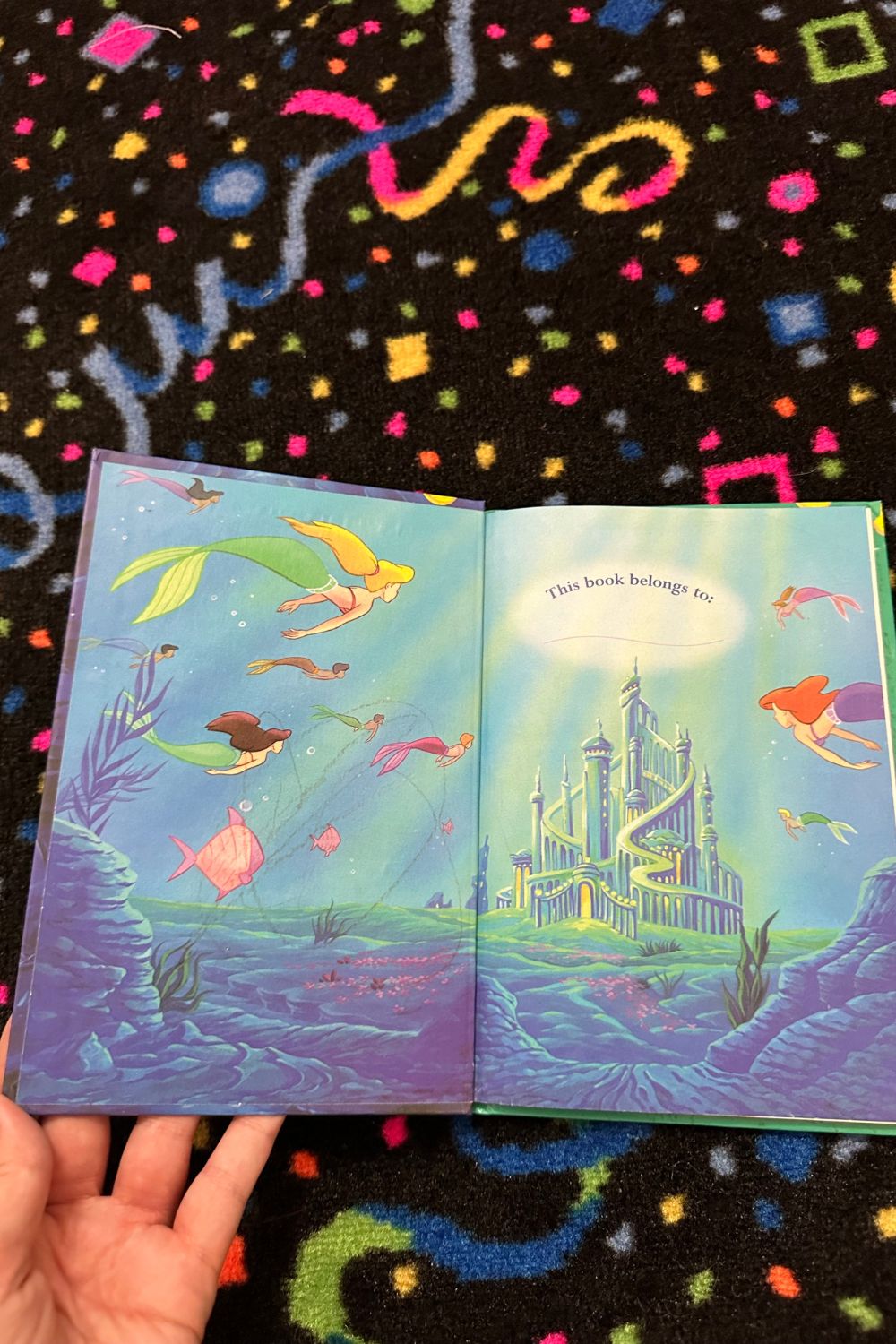 2006 THE LITTLE MERMAID WONDERFULL WORLD OF READING*