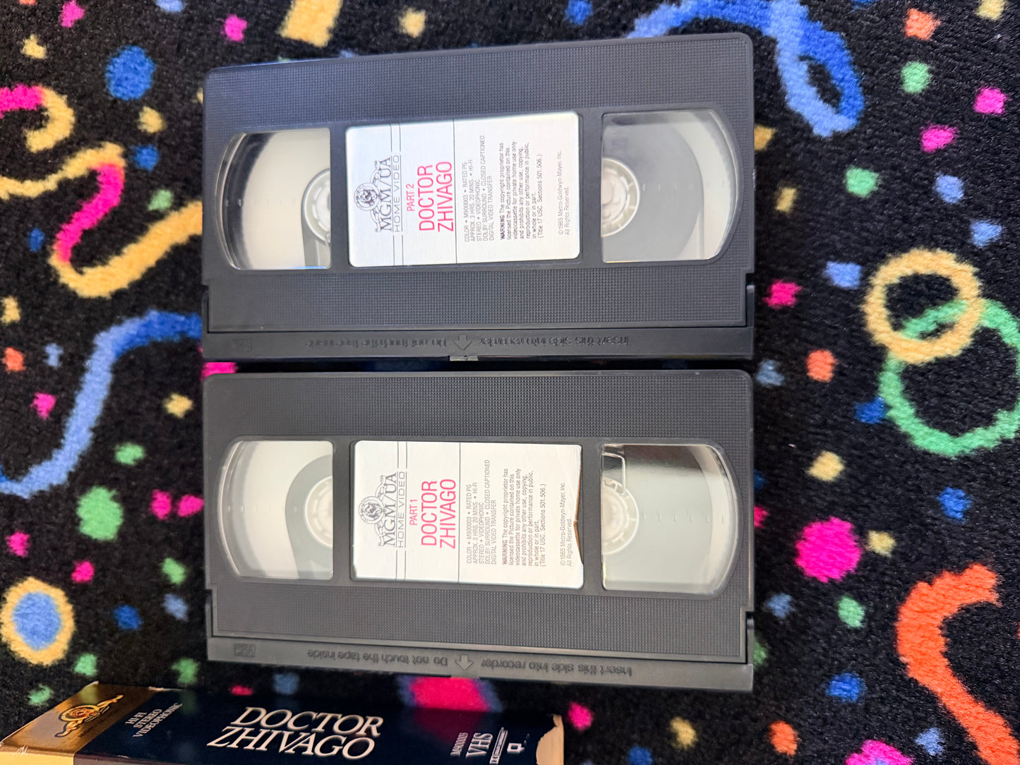 Doctor Zhivago 2 tape set