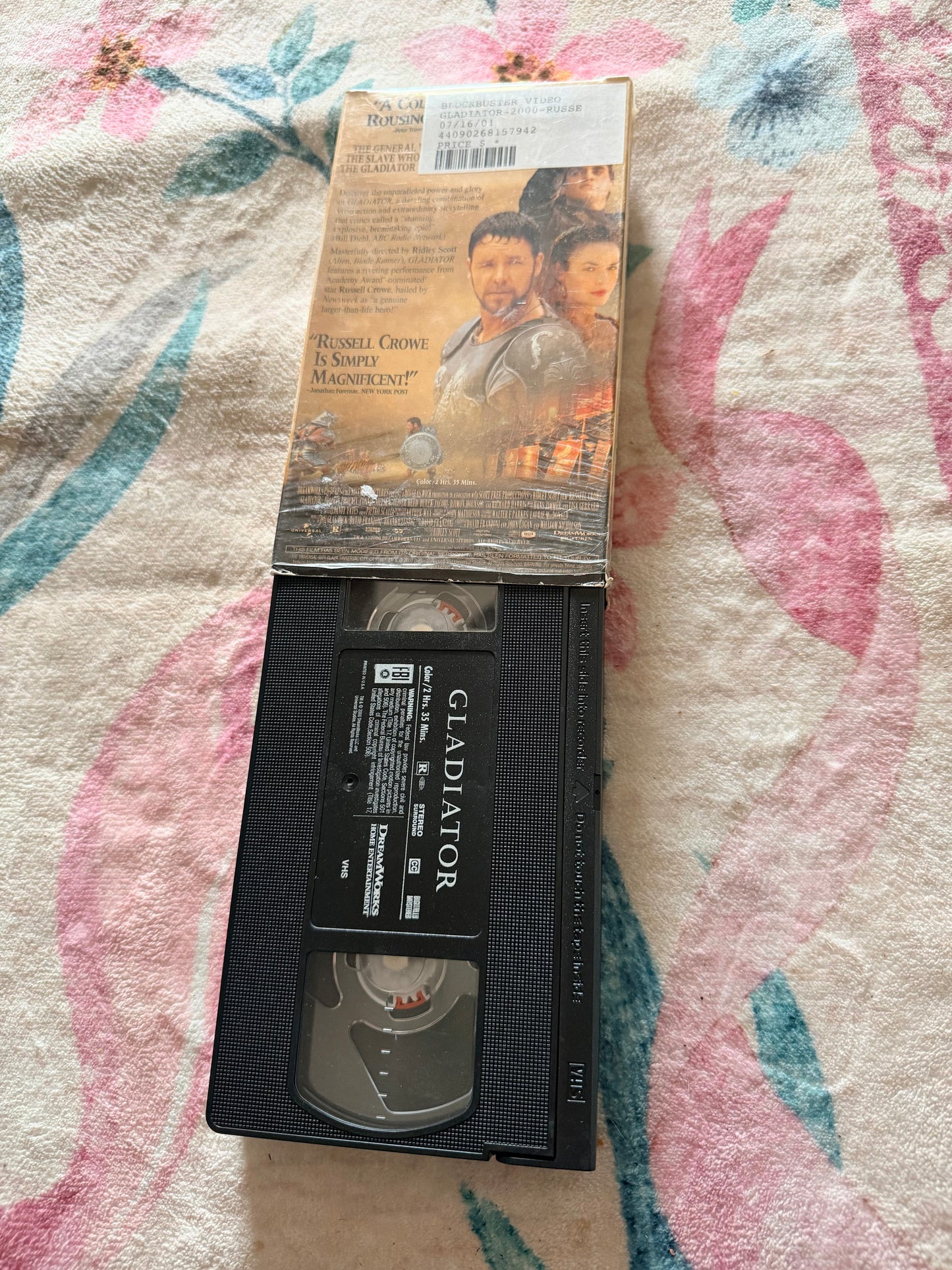 Gladiator vhs