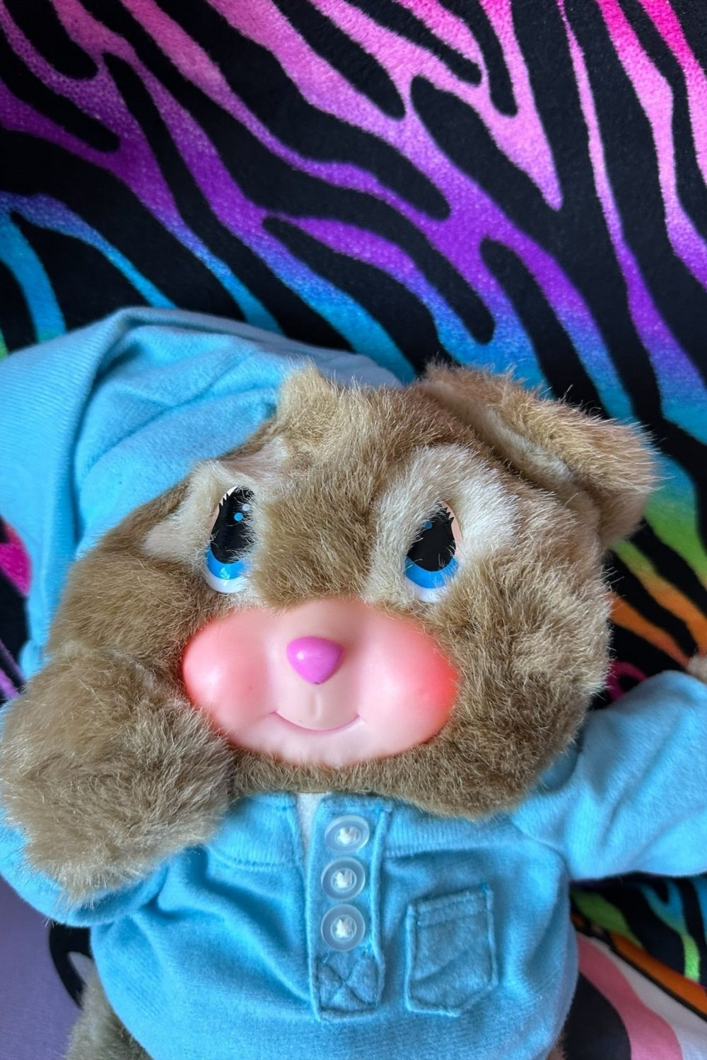 1995 VINTAGE BLUSHABLES PLUSH W' LIGHT UP CHEEKS*