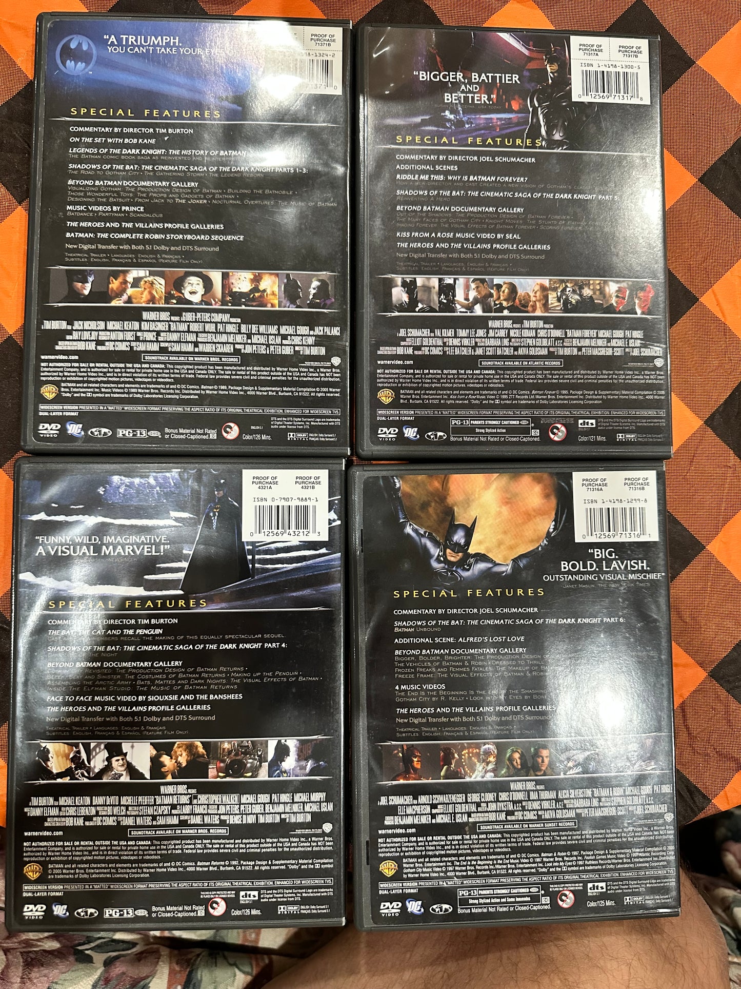 Batman: The Motion Picture Anthology 1989-1997