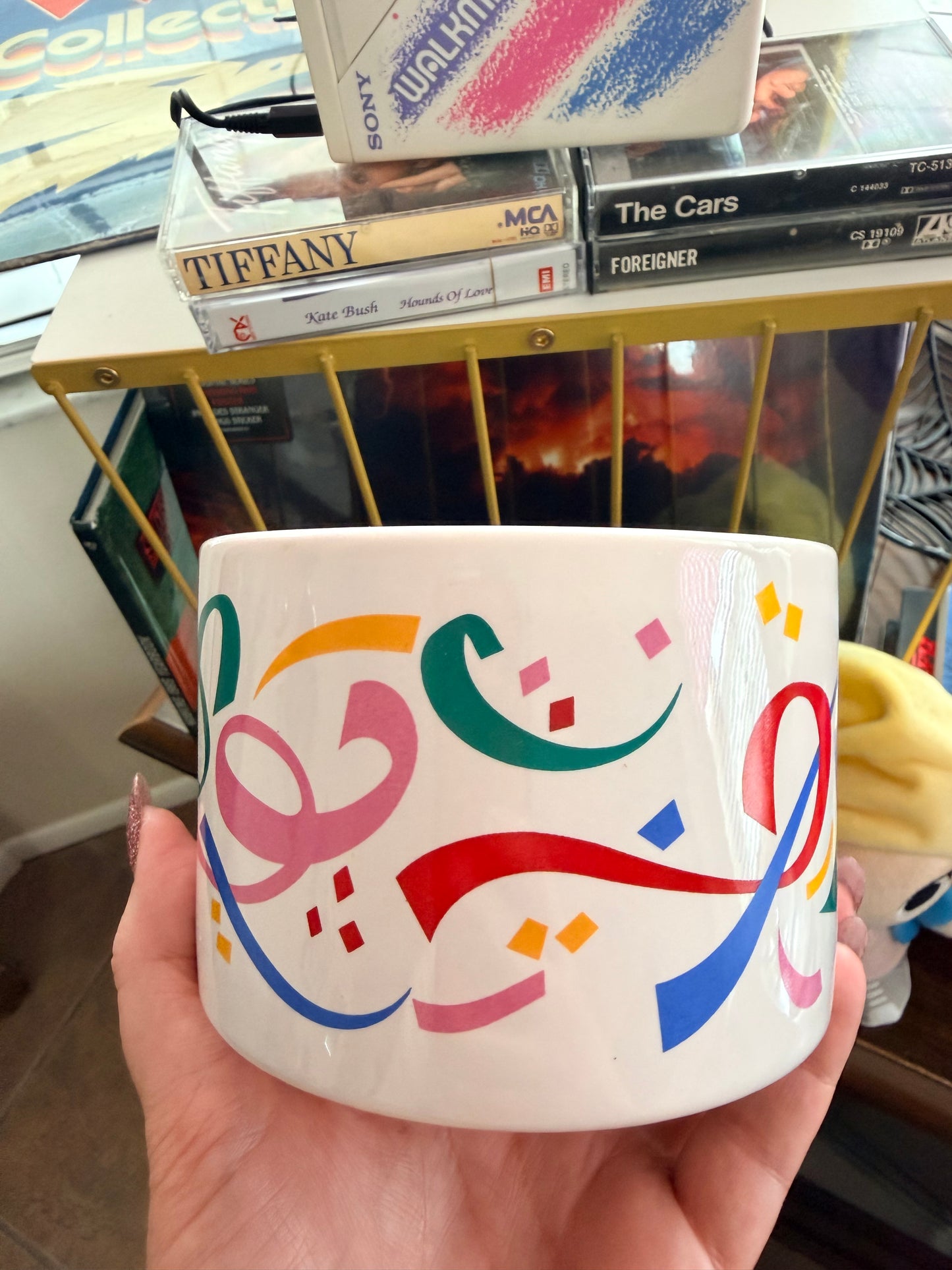 90’s funfetti print bowl