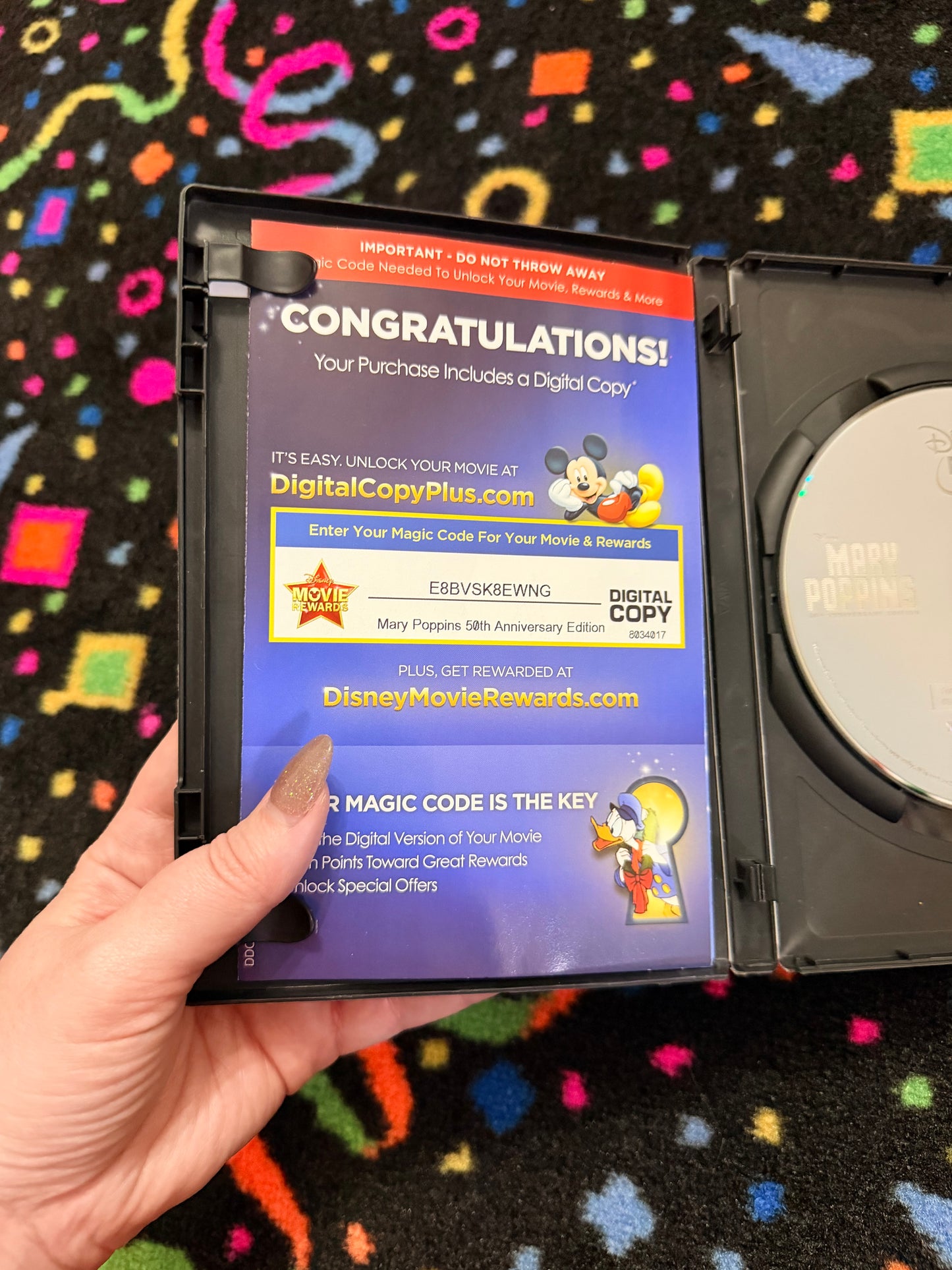 Mary Poppins 50th Anniversary Edition DVD