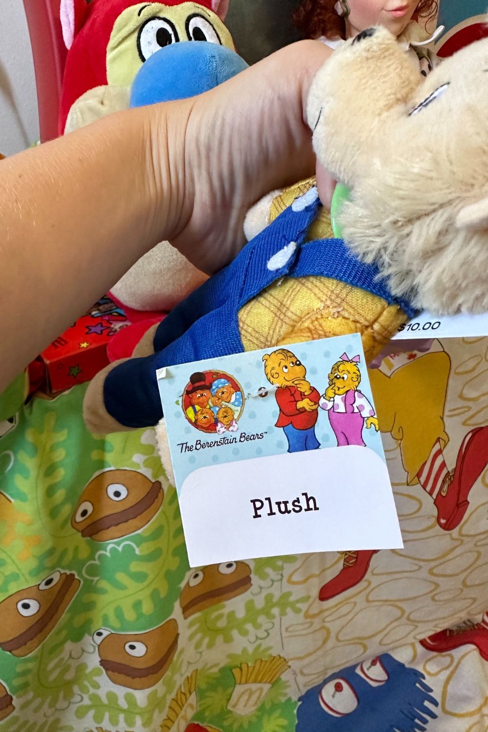 BERENSTAIN BEARS PAPA MINI PLUSH*