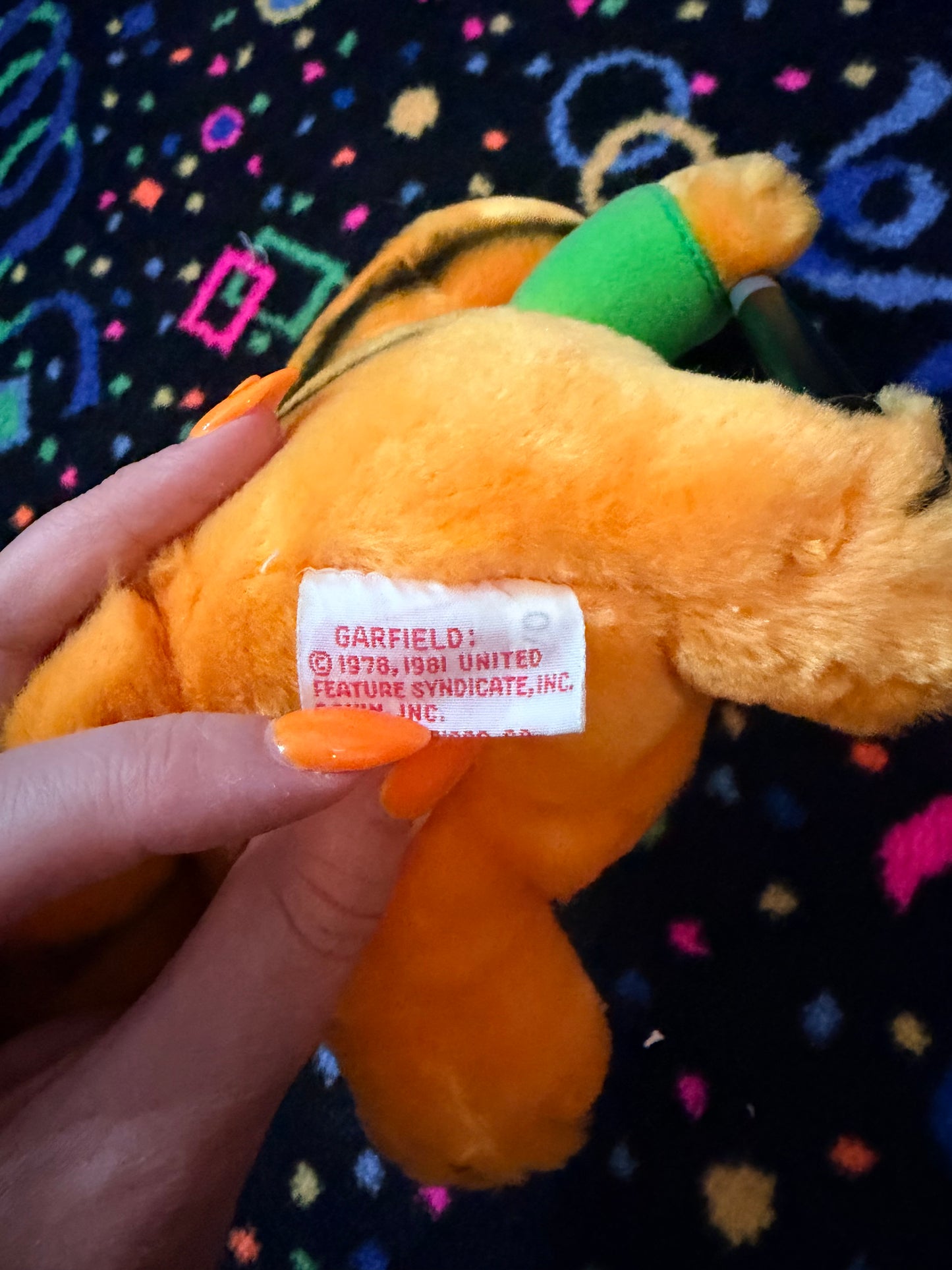 1988 Golf Garfield plush