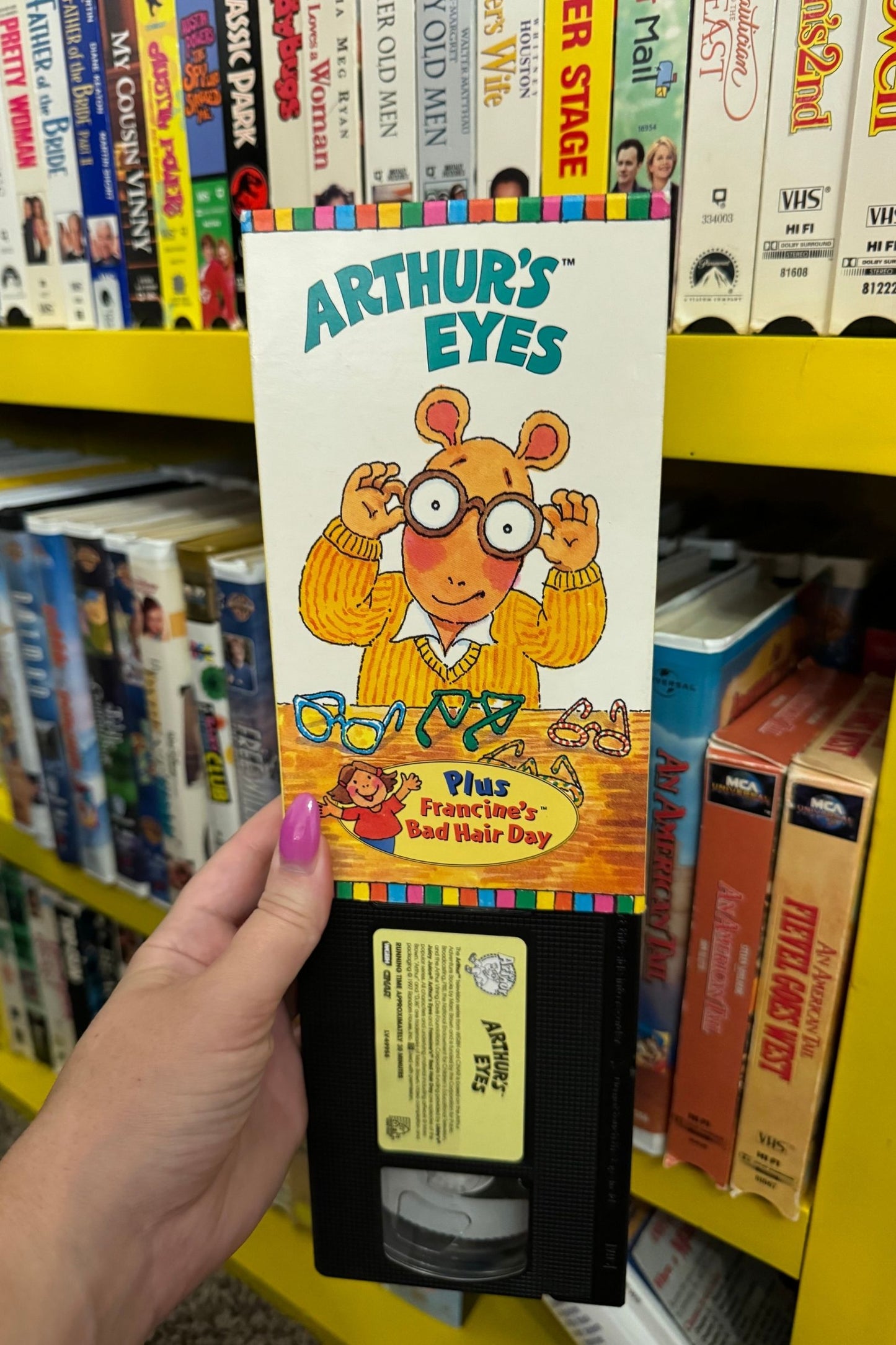 ARTHUR'S EYES VHS*