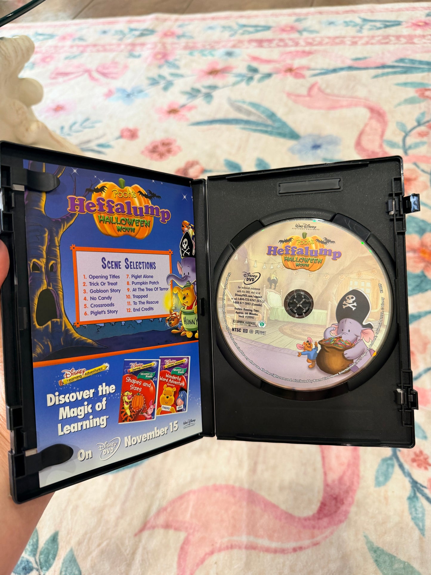 Pooh’s Heffalump Halloween Movie dvd