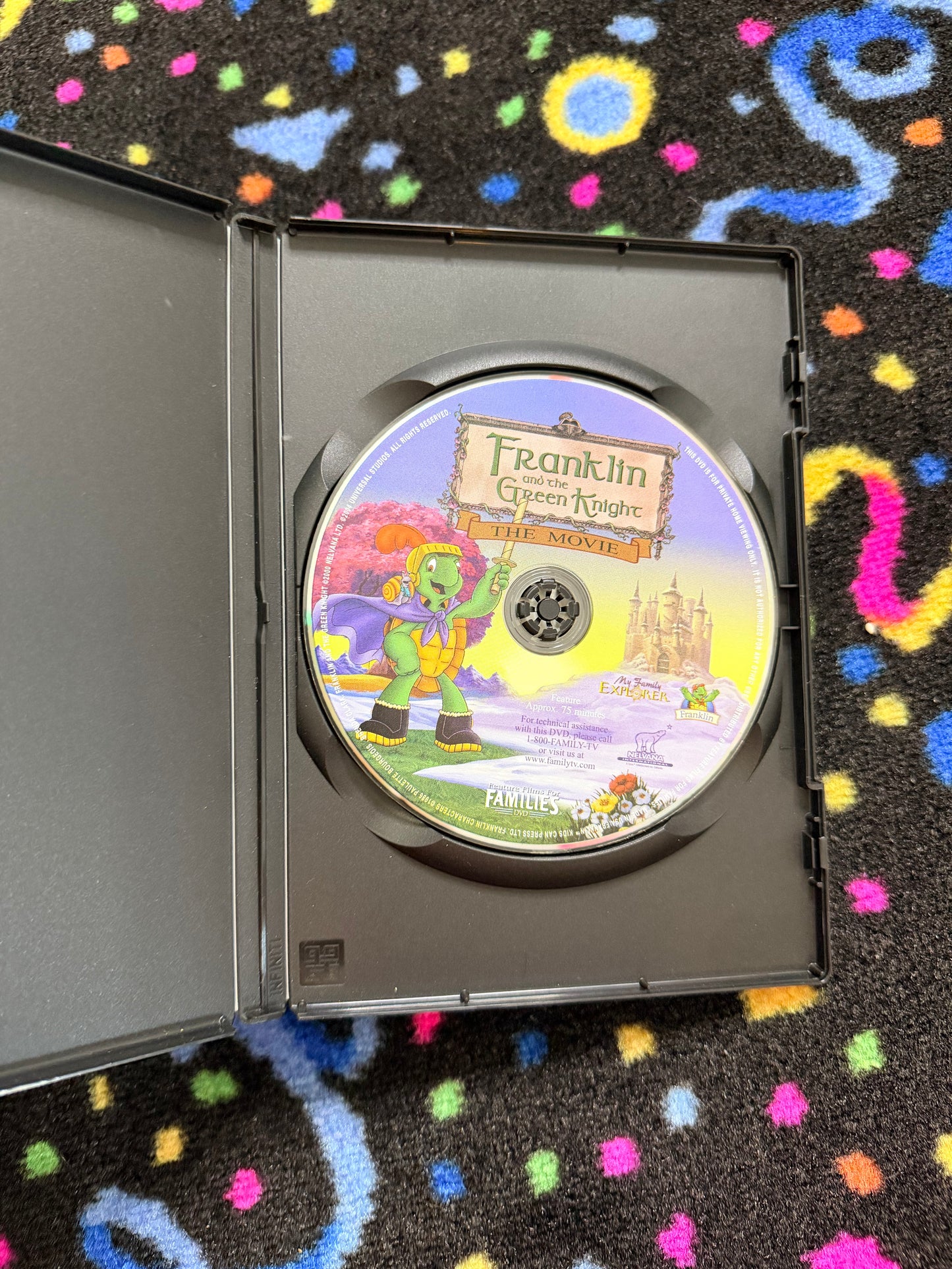 Franklin and the Green Knight the movie dvd