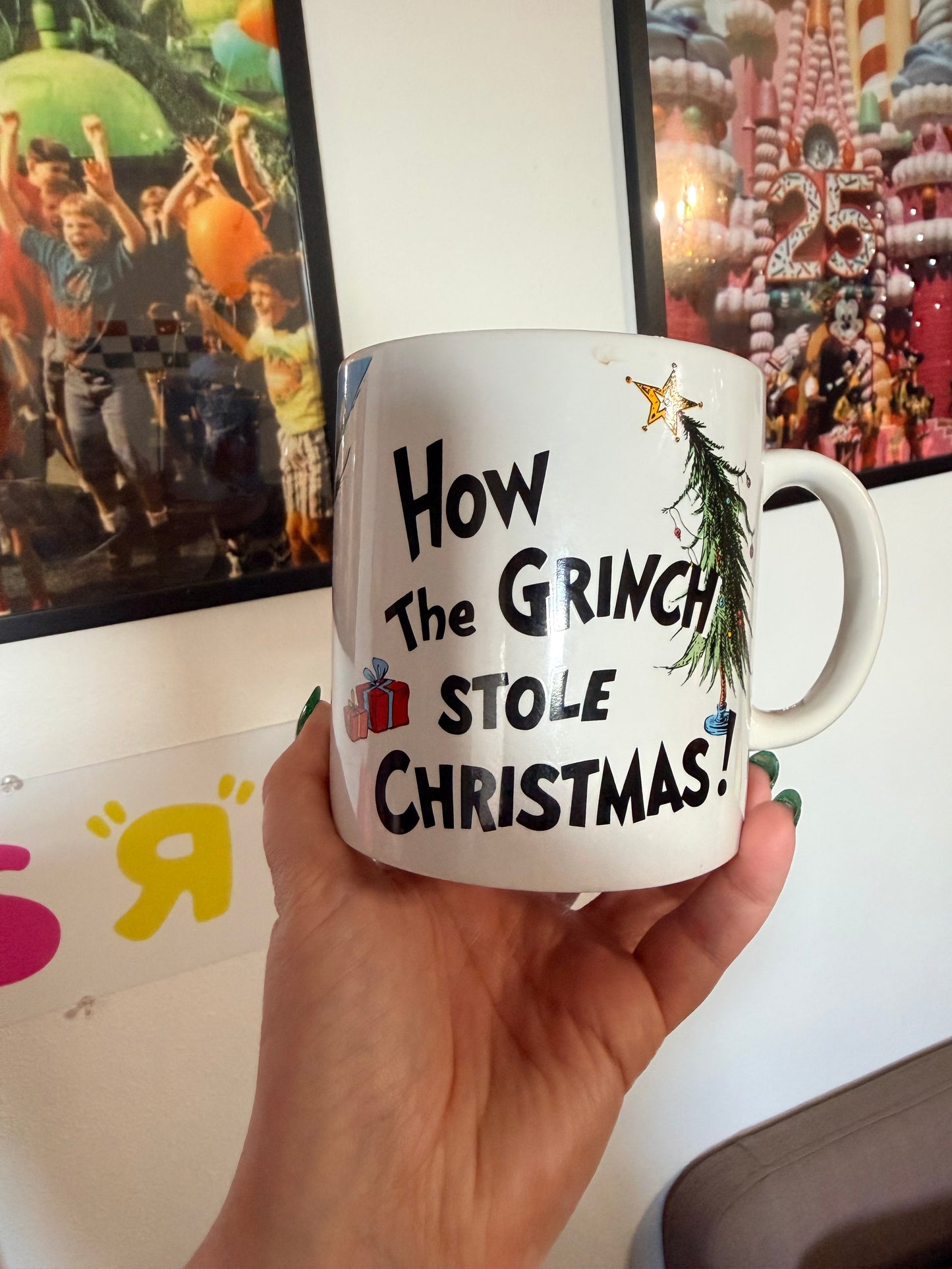 Grinch mug