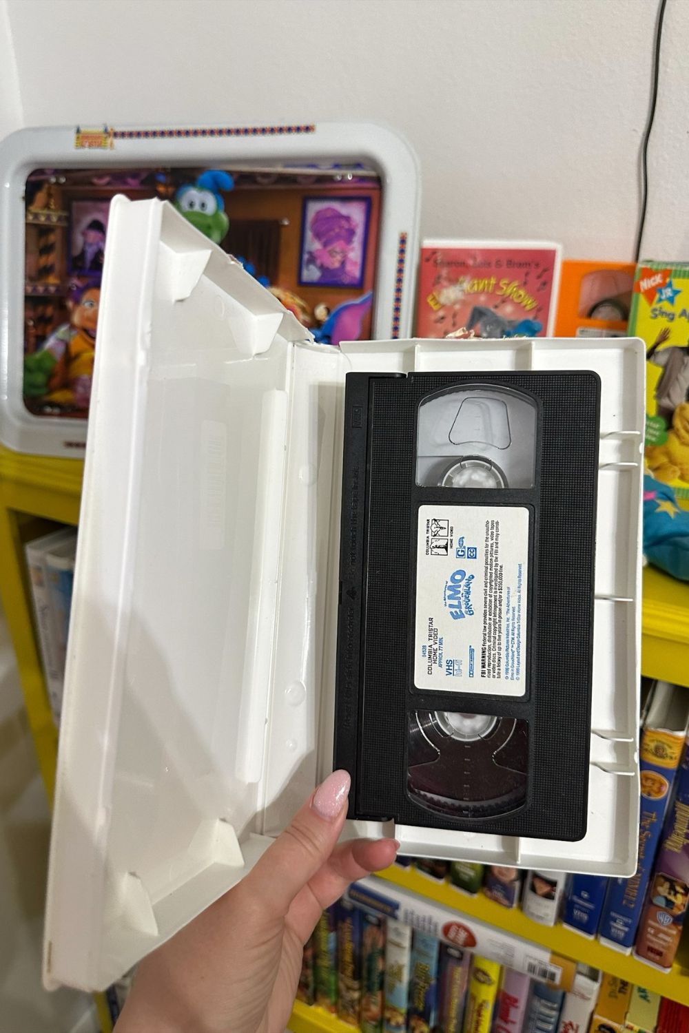 THE ADVENTURES OF ELMO IN GROUCHLAND VHS*