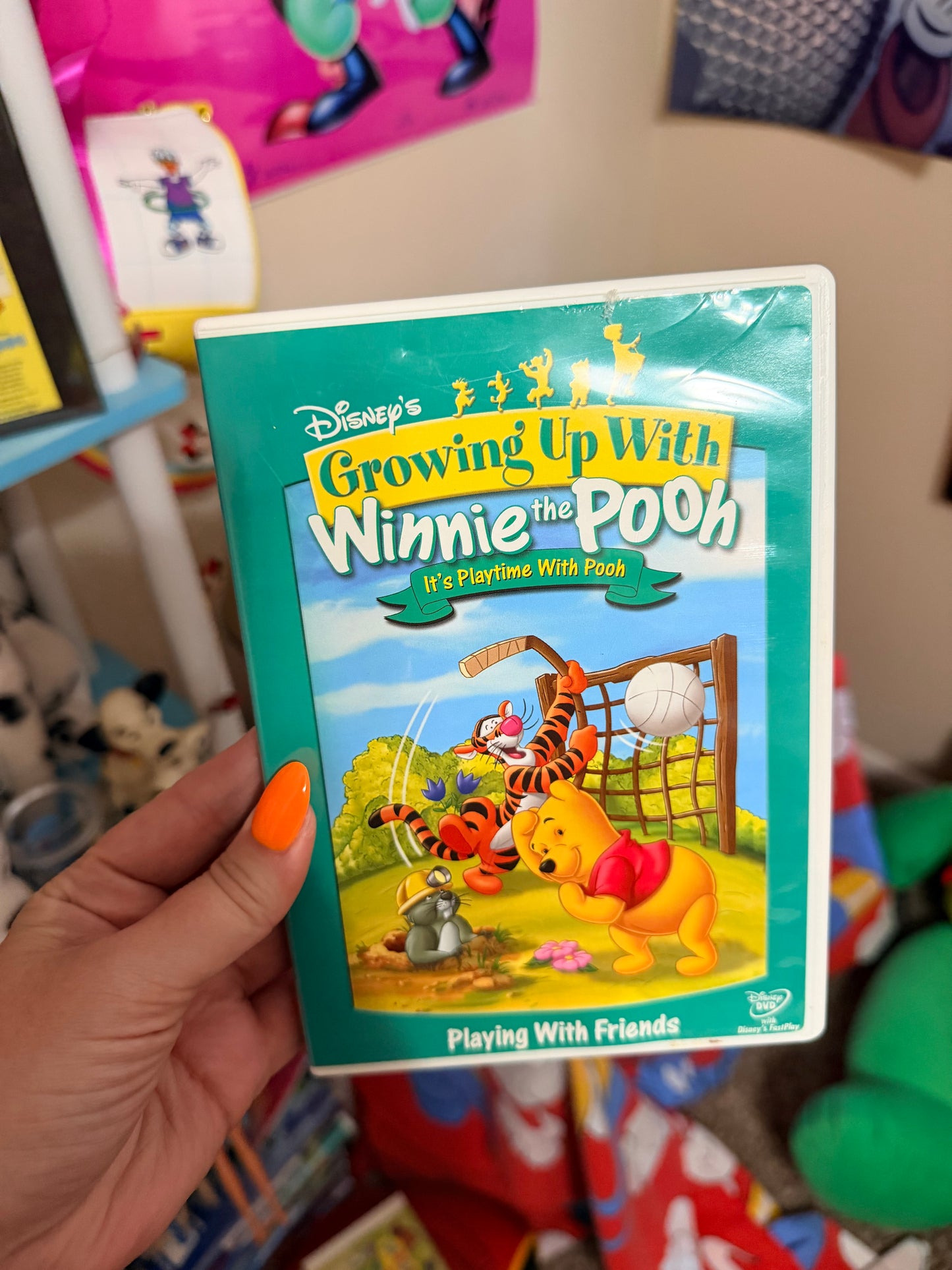 Growing up with Winnie the Pooh dvd