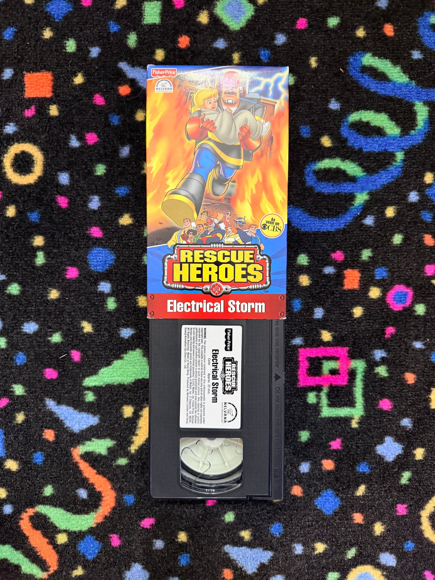 Rescue Heroes: Electrical Storm vhs