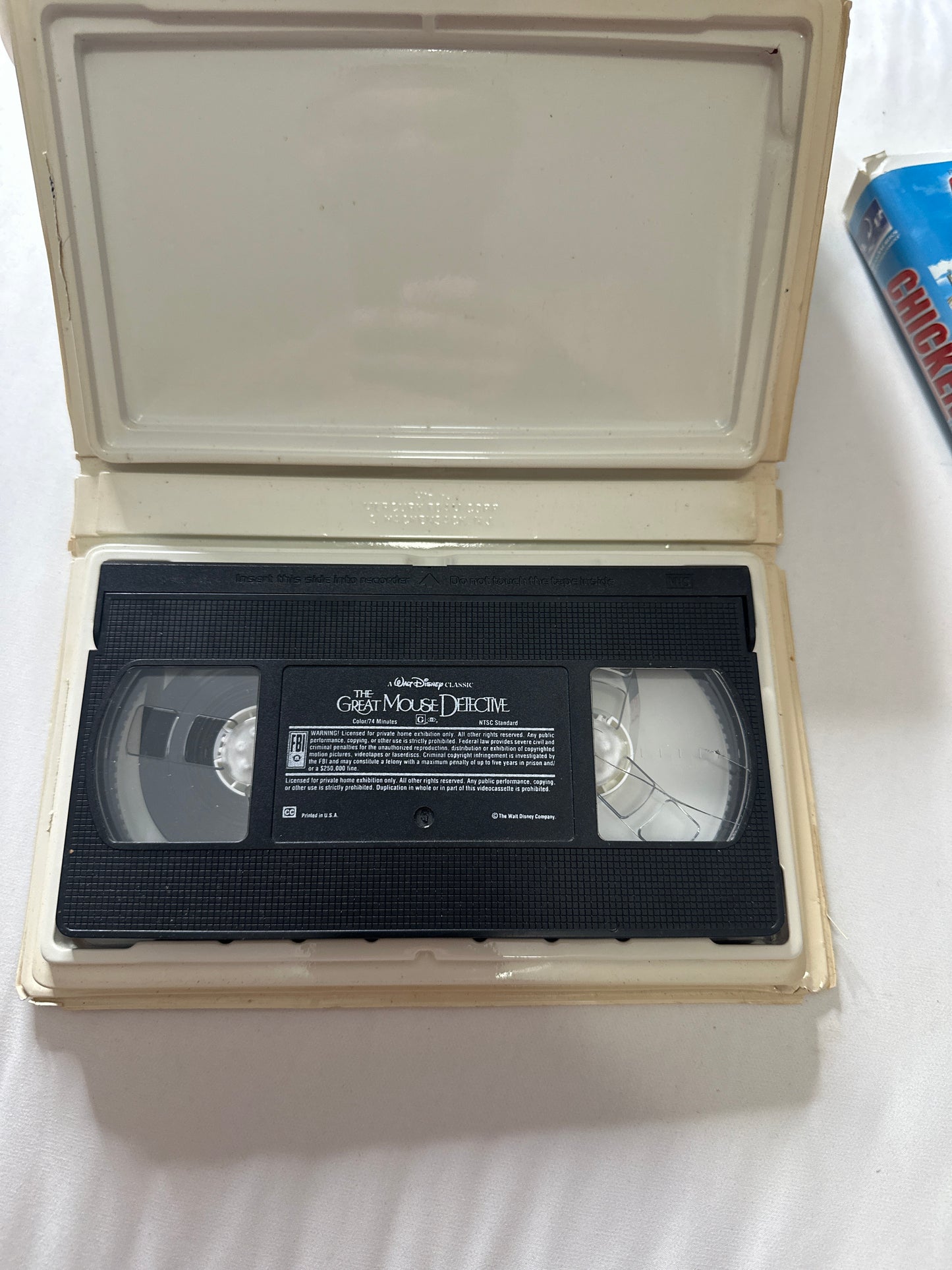 THE GREAT MOUSE DETECTIVE VHS*