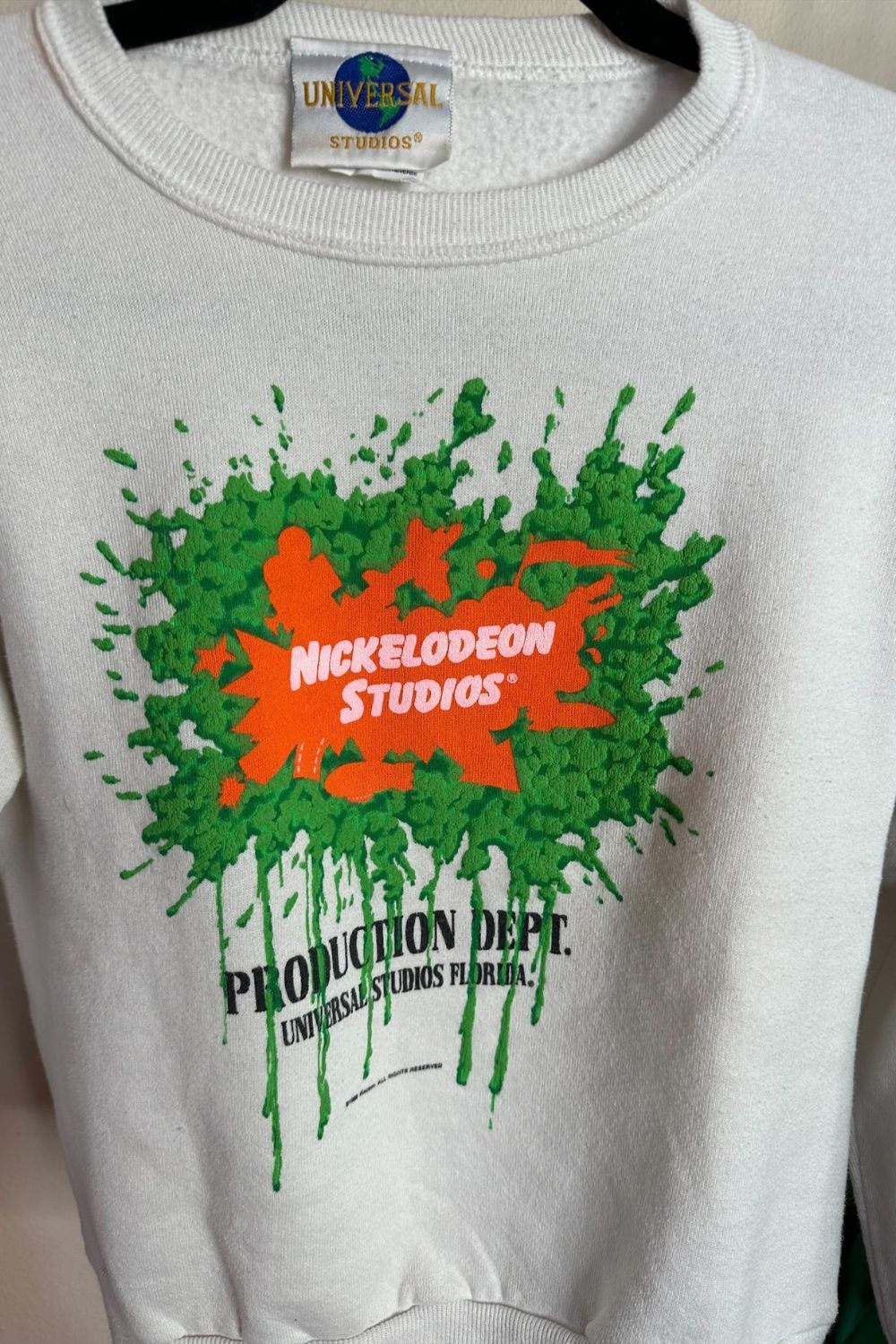 VINTAGE NICKELODEON STUDIOS CREWNECK SWEATSHIRT*