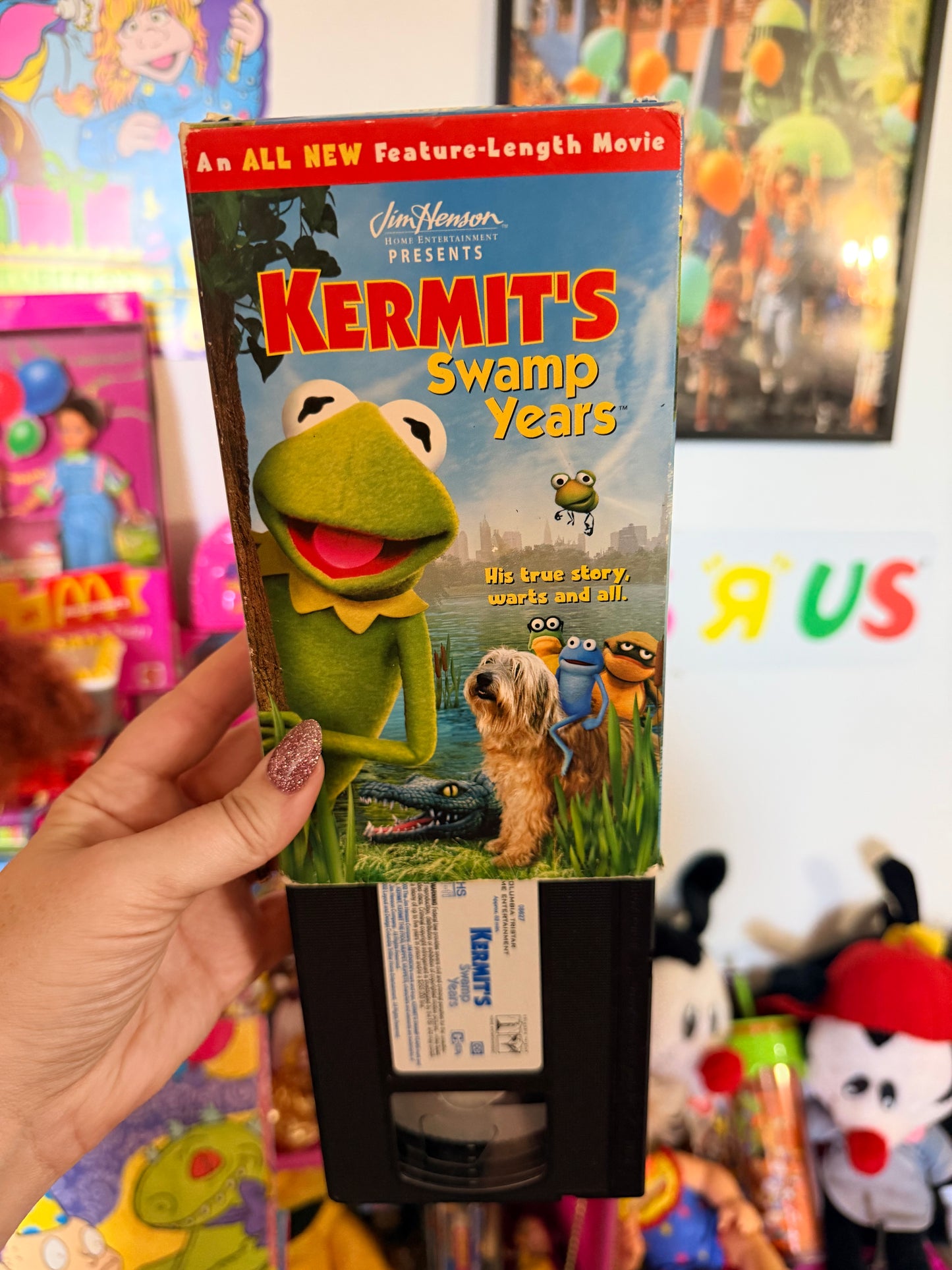 Kermit’s swamp years vhs