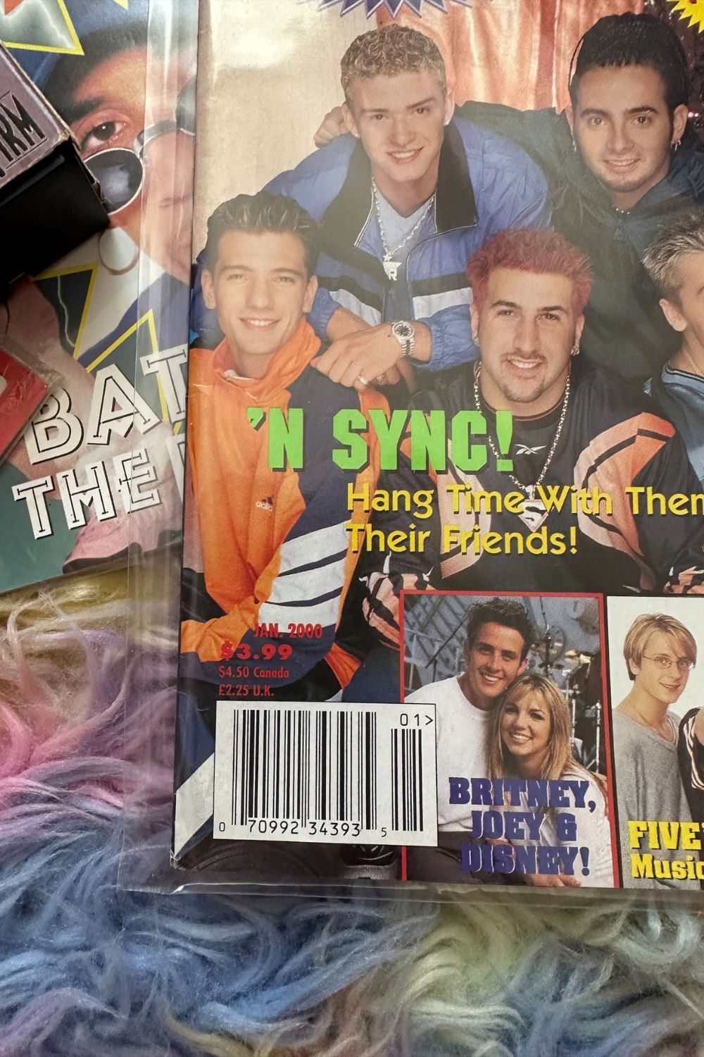 JANUARY 2000 - SUPERSTARS MAGAZINE BACKSTREET BOYS*