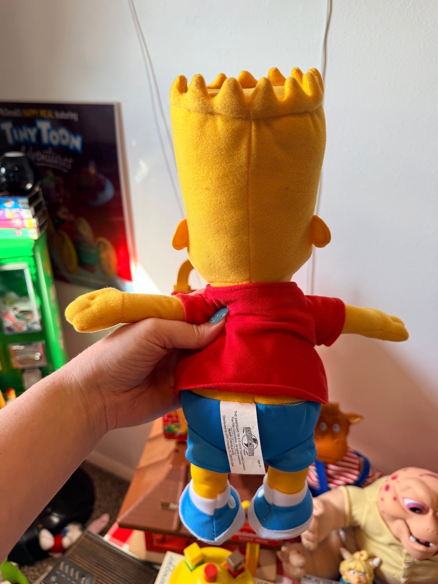 Larger BART Simpson Plush