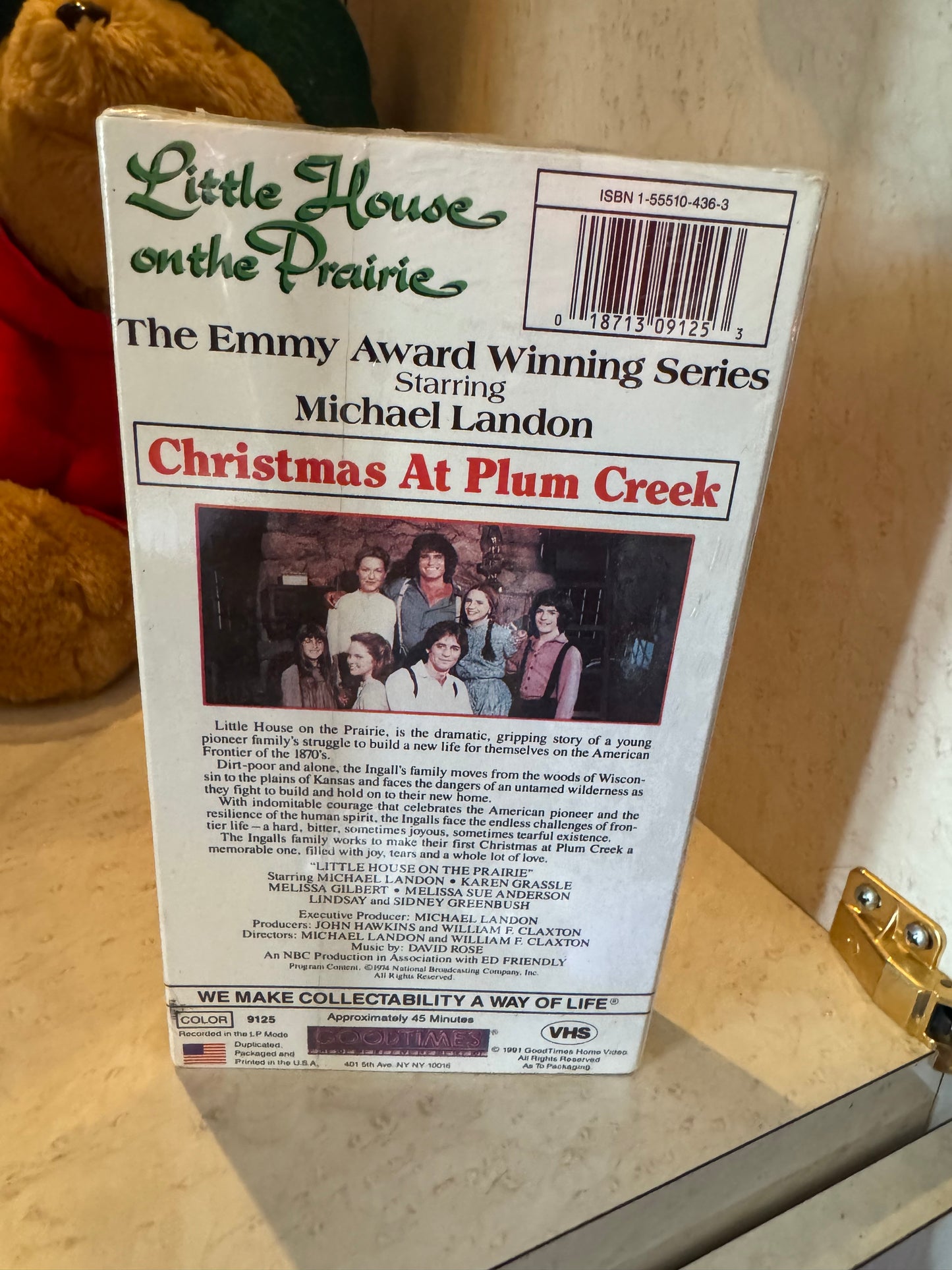 Little House on the Prairie Christmas at Plum Creek vhs