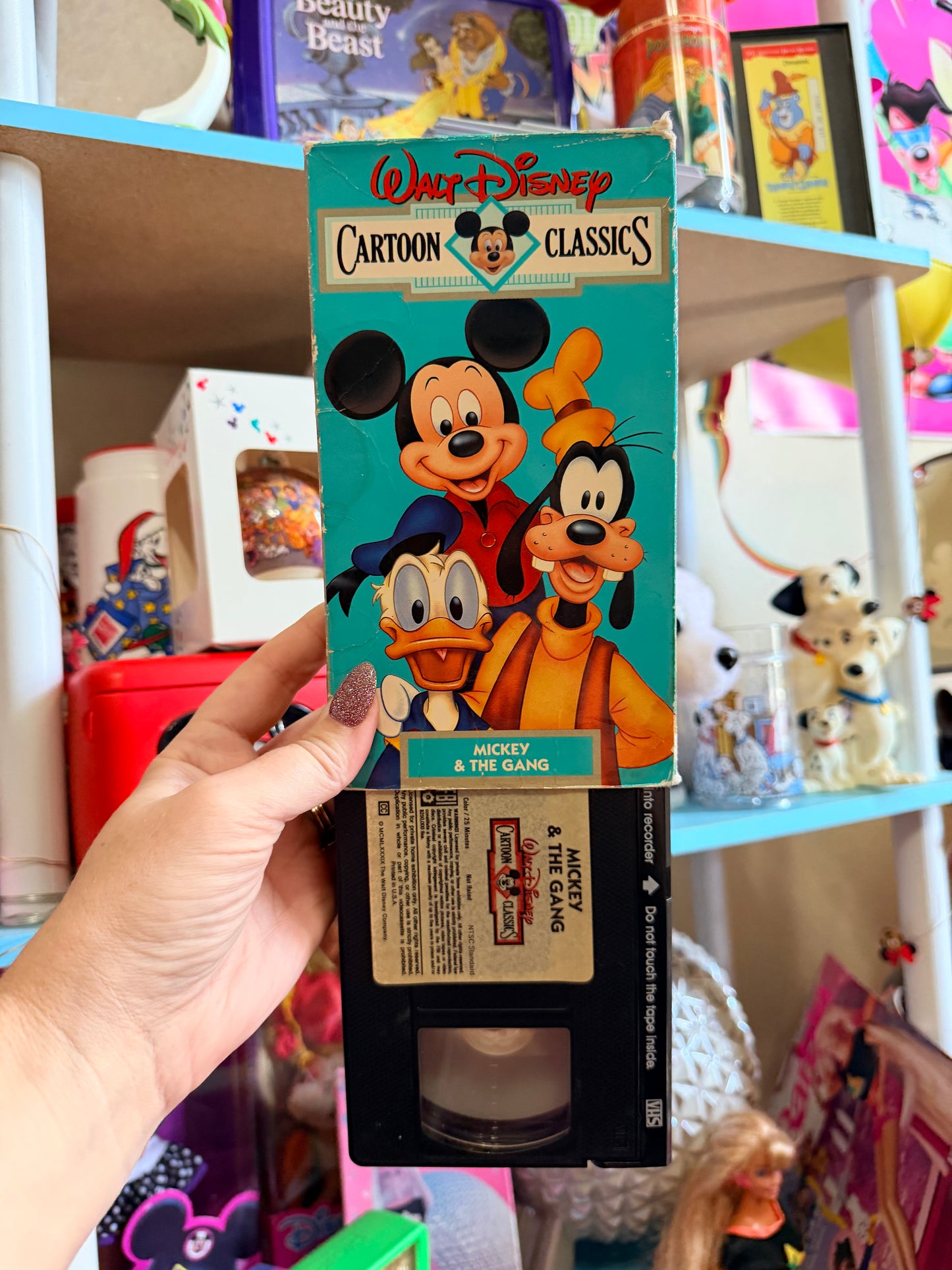 Cartoon classics Mickey & the gang vhs