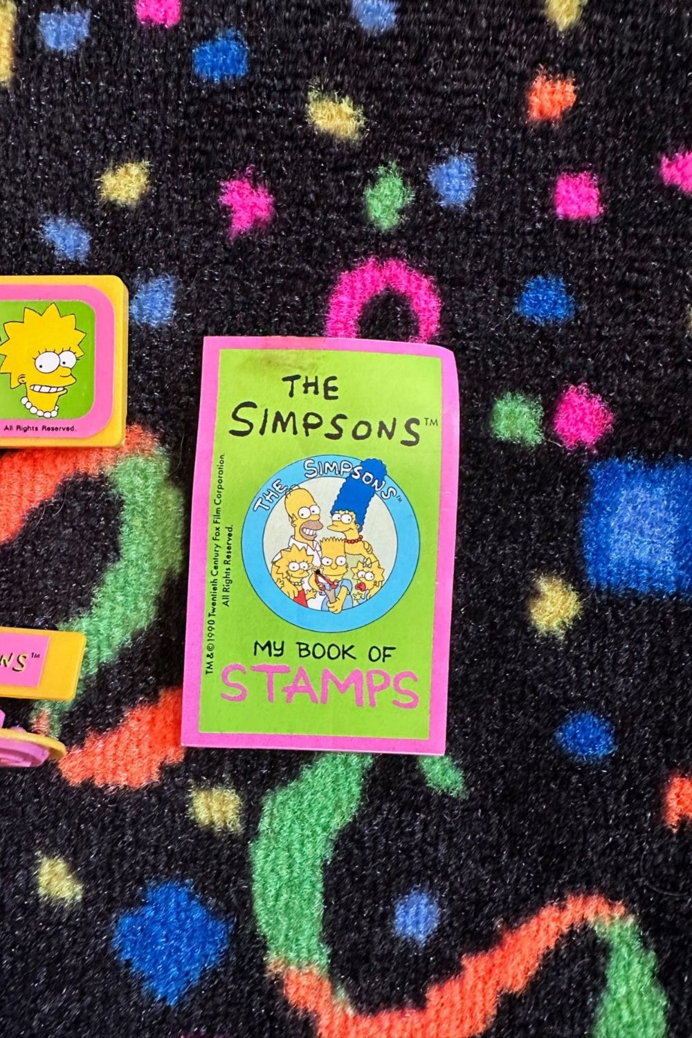 THE SIMPSONS MY BOOK OF STAMPS*