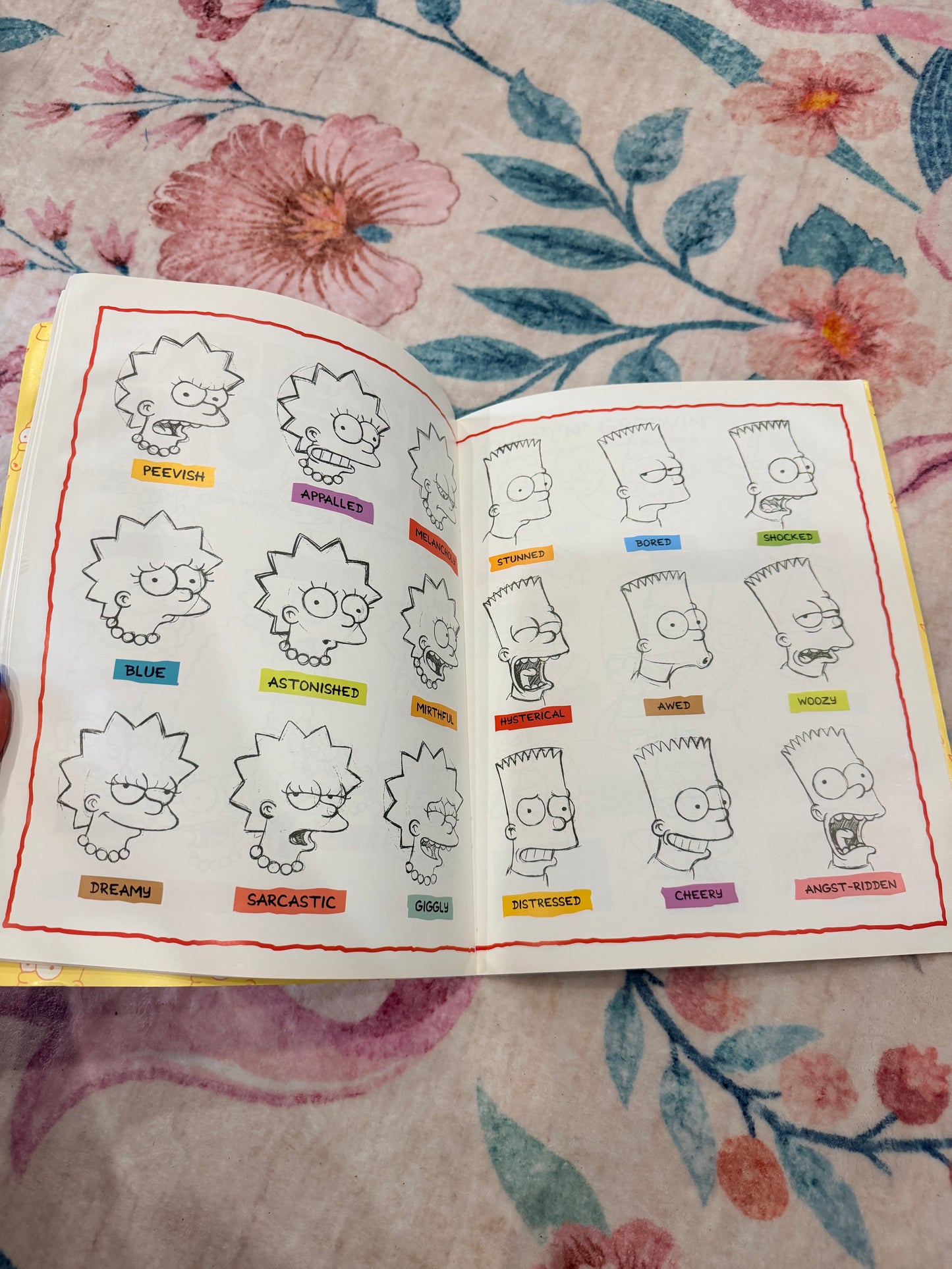 Cartooning with the Simpsons book