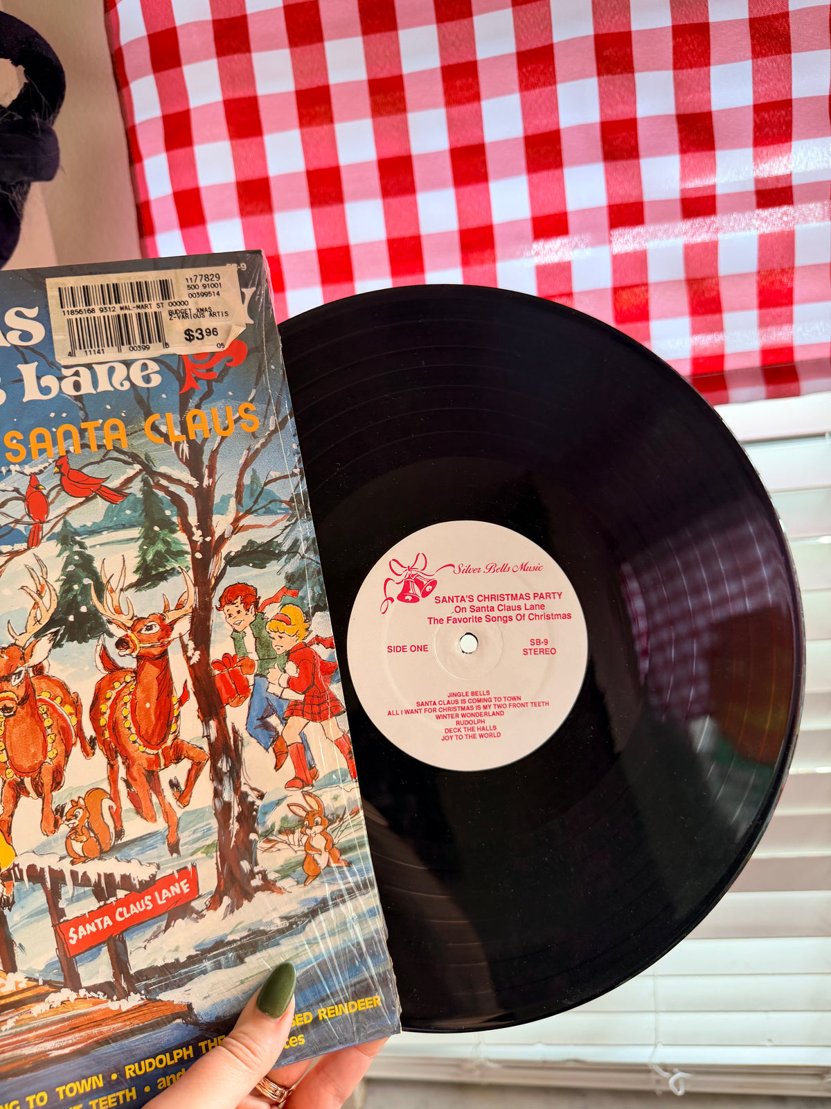 Santa’s Christmas On Santa Claus Lane vinyl record