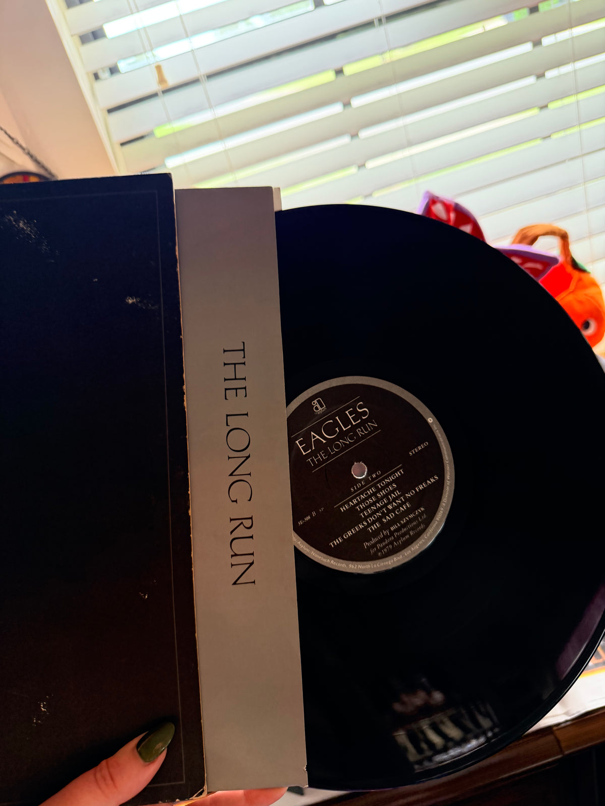Eagles The Long Run vinyl record