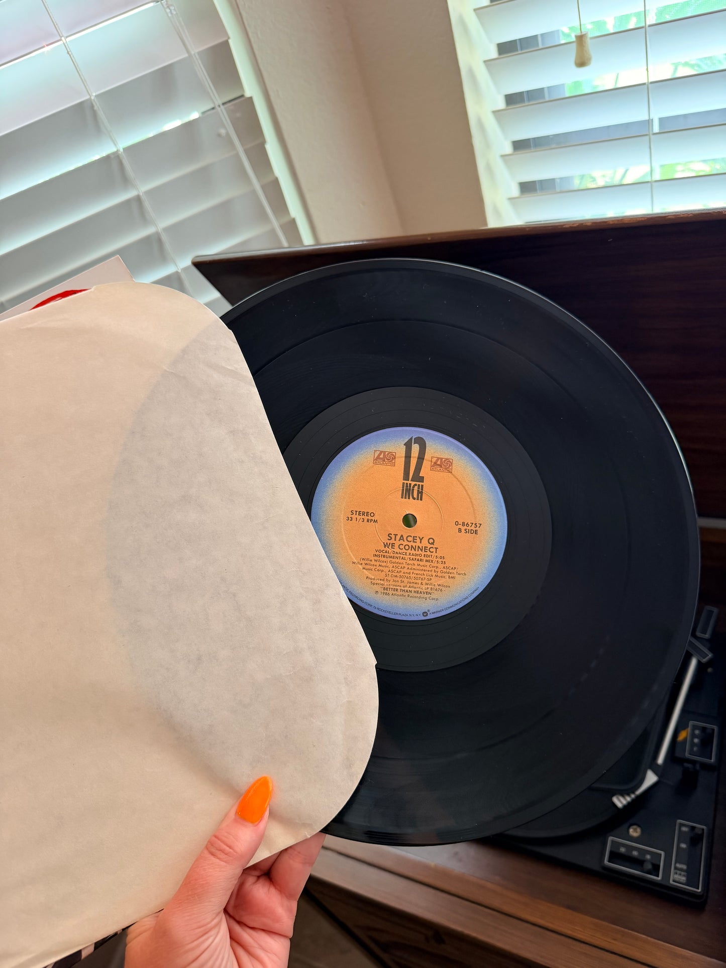 Stacey Q We Connect vinyl