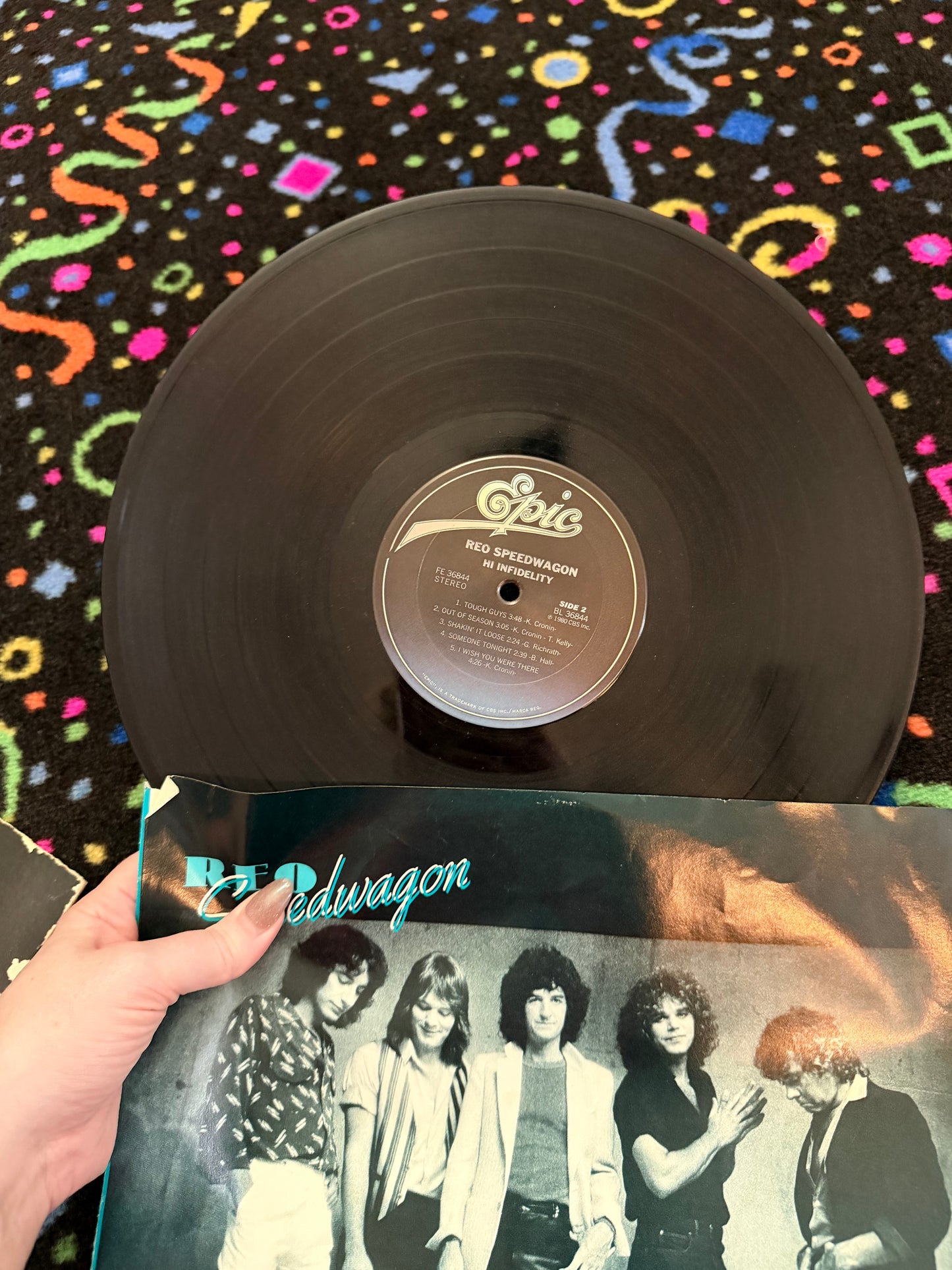 REO SPEEDWAGON HI INFIDELITY VINYL
