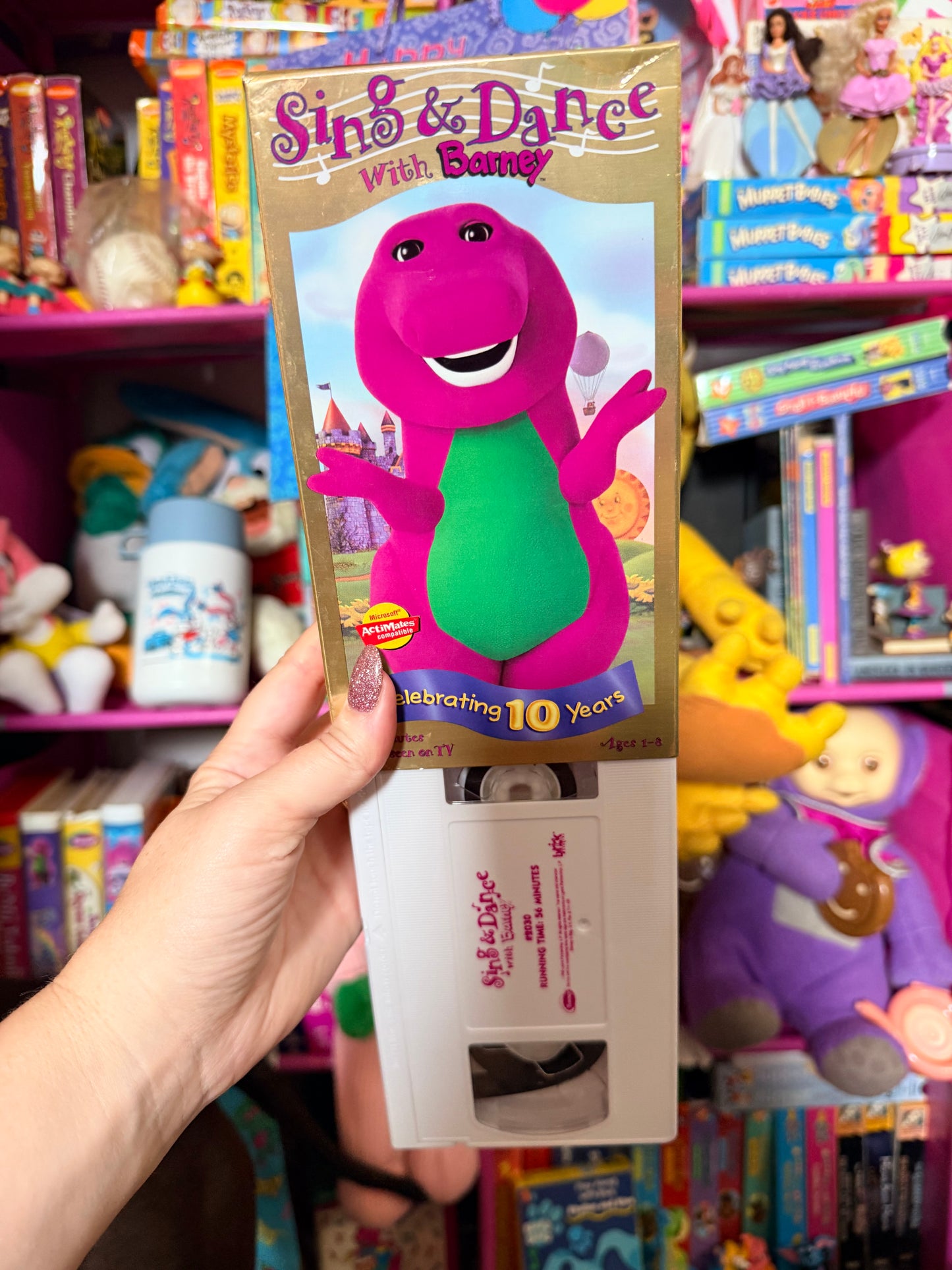 Barney sing and dance vhs
